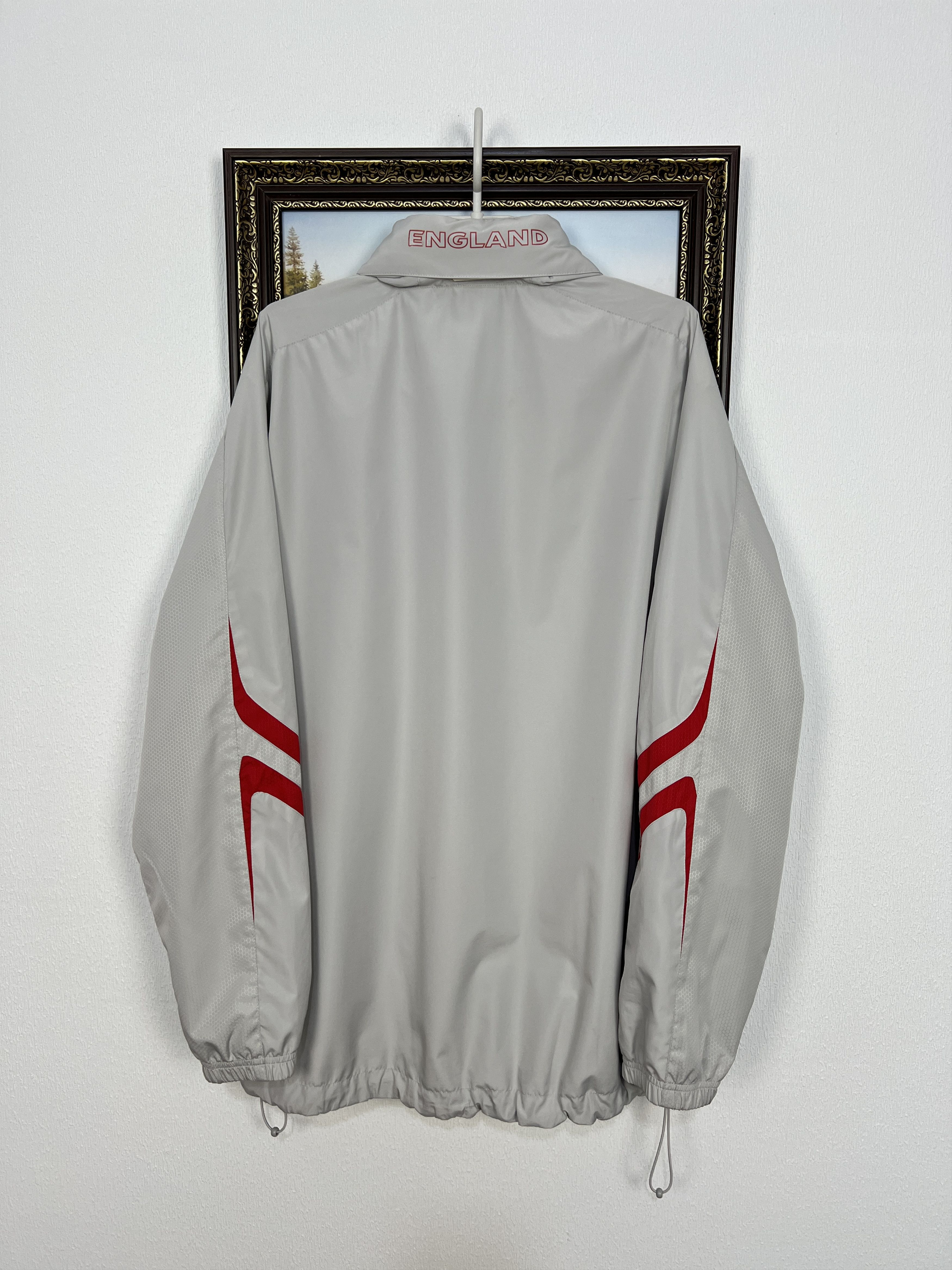 Umbro Vintage Umbro England Football Jacket Soccer Track Top Mens Size US XL / EU 56 / 4 - 15 Thumbnail