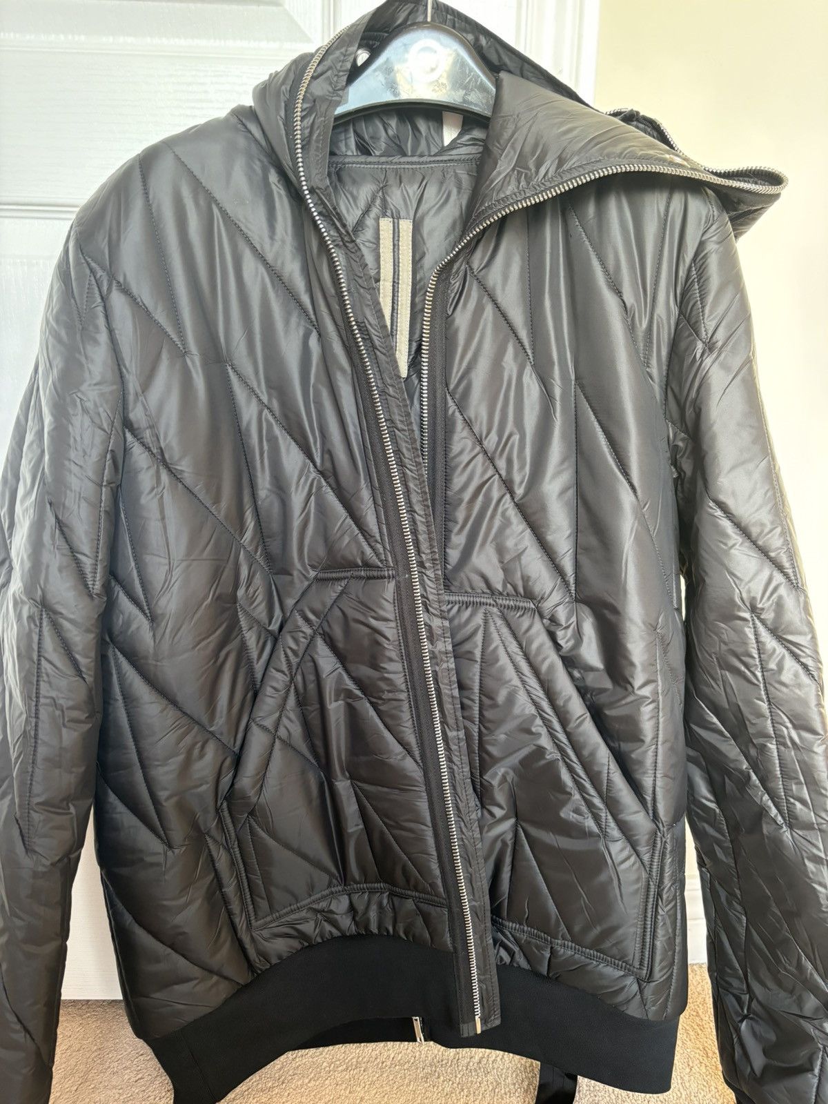 Rick Owens × Rick Owens Drkshdw Rick Owens DRKSHDW FW23 LUXOR GIMP JKT Size US L / EU 52-54 / 3 - 2 Thumbnail