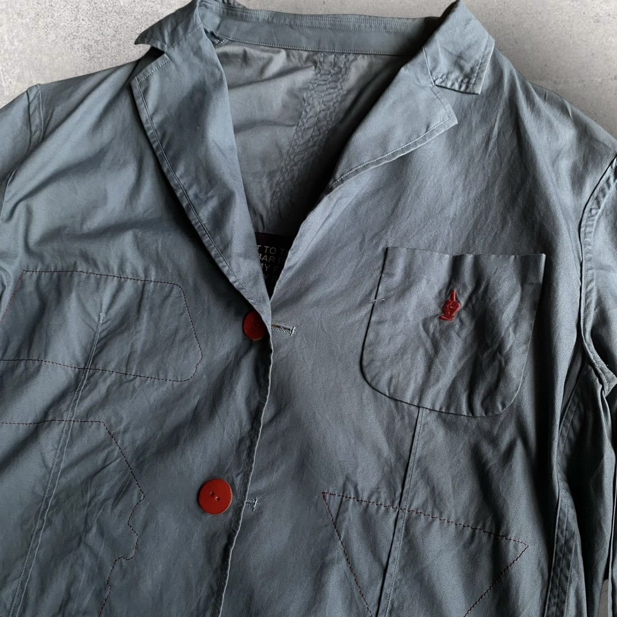 Undercover SS13 “Talking Heads” Reversible Patches Blazer Size US M / EU 48-50 / 2 - 6 Thumbnail