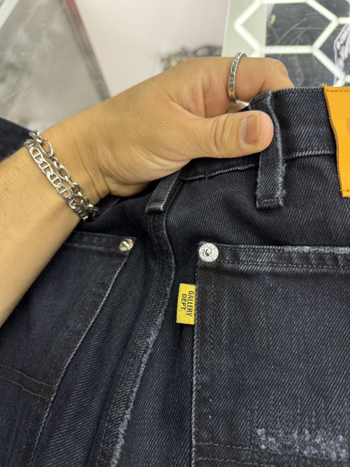 Gallery Dept. Gallery Dept Branko Carpenter Denim Jeans Black Size US 32 / EU 48 - 5 Thumbnail
