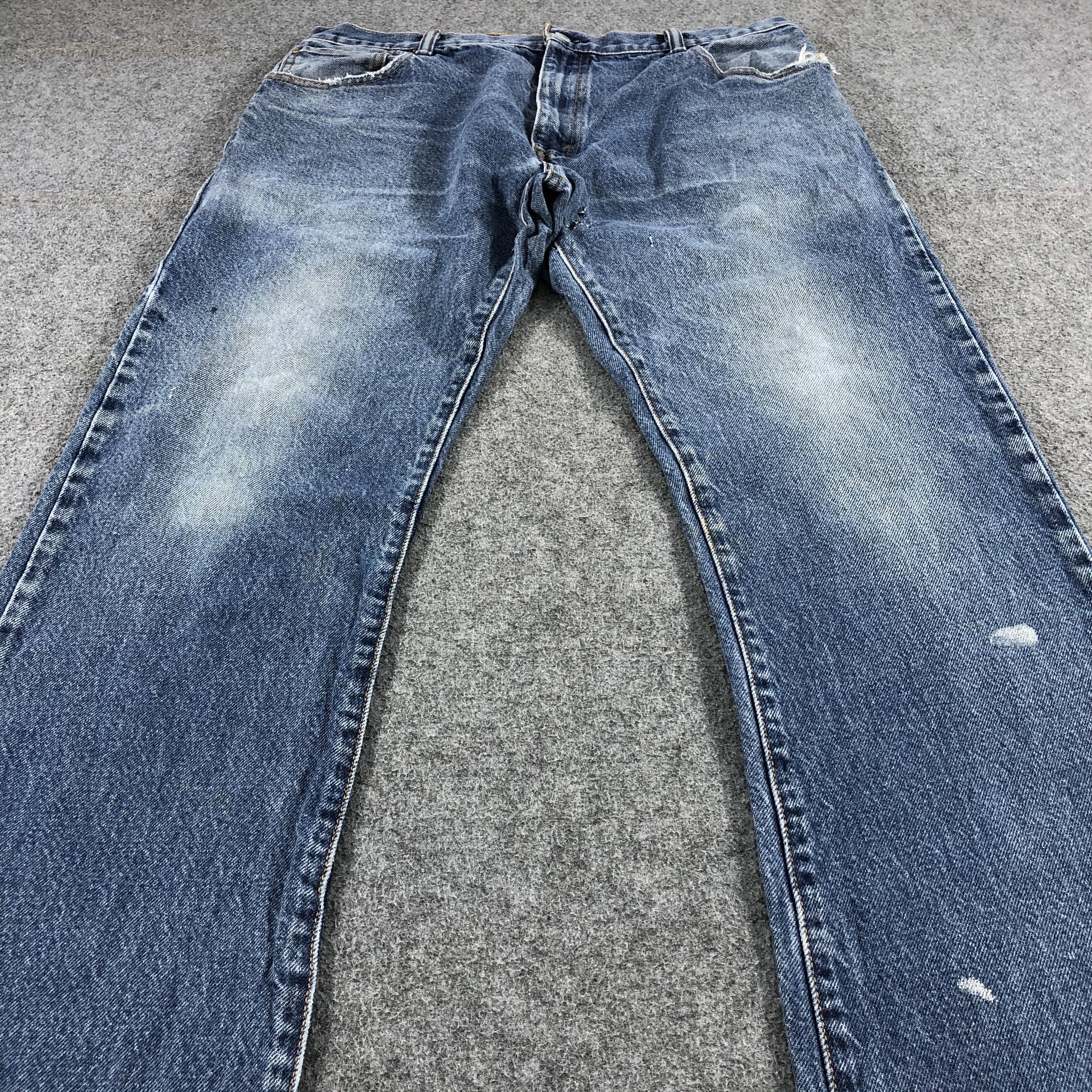 Levi's × Vintage Vintage Blue Wash Levis 517 Jeans-JM1713 Size US 35 - 3 Thumbnail