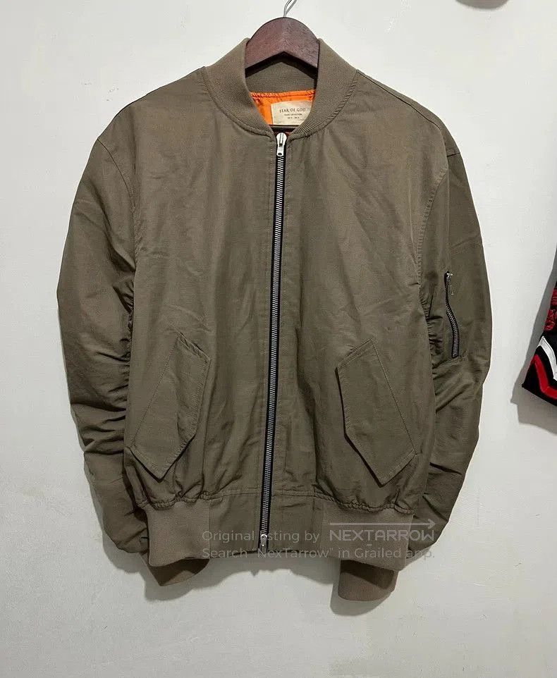 Fear of God Fear of God Third Collection Grey Bomber. Size US M / EU 48-50 / 2 - 3 Thumbnail