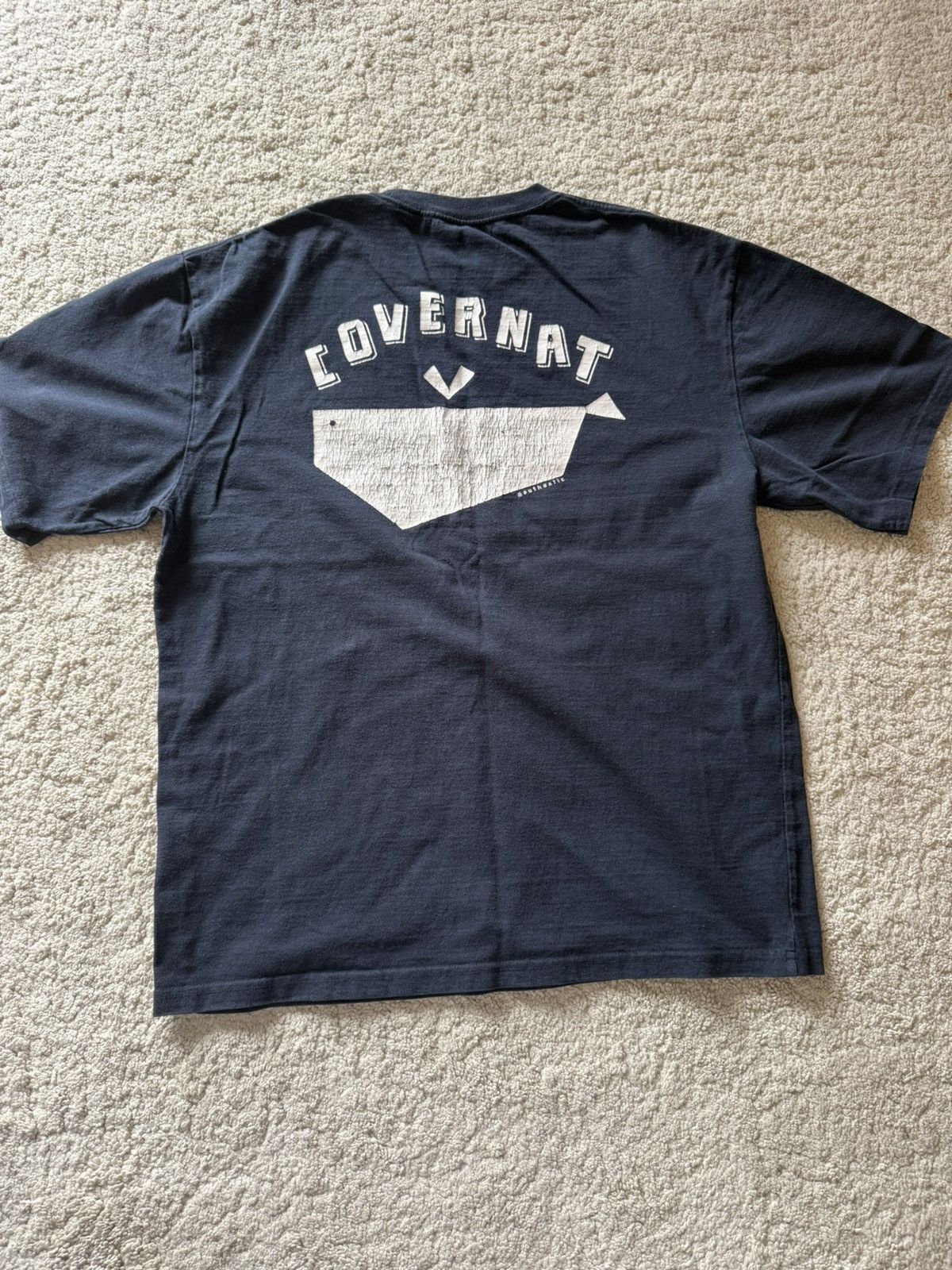 COVERNAT Covernat navy t-shirt Size M Size US M / EU 48-50 / 2 - 2 Thumbnail