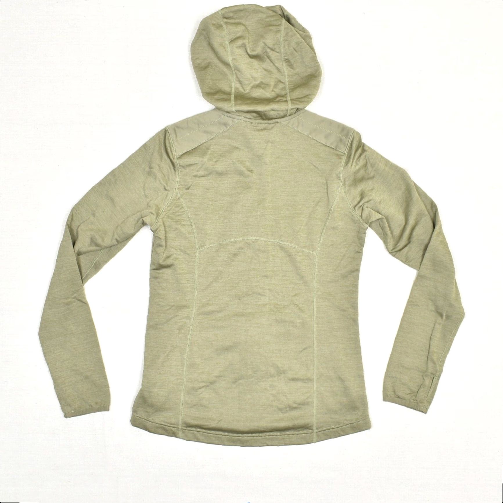 Vintage Columbia Women Hooded Jacket Solid Green Size S Polyester Full Zip Basic Jacket Pockets Size S / US 4 / IT 40 - 3 Thumbnail