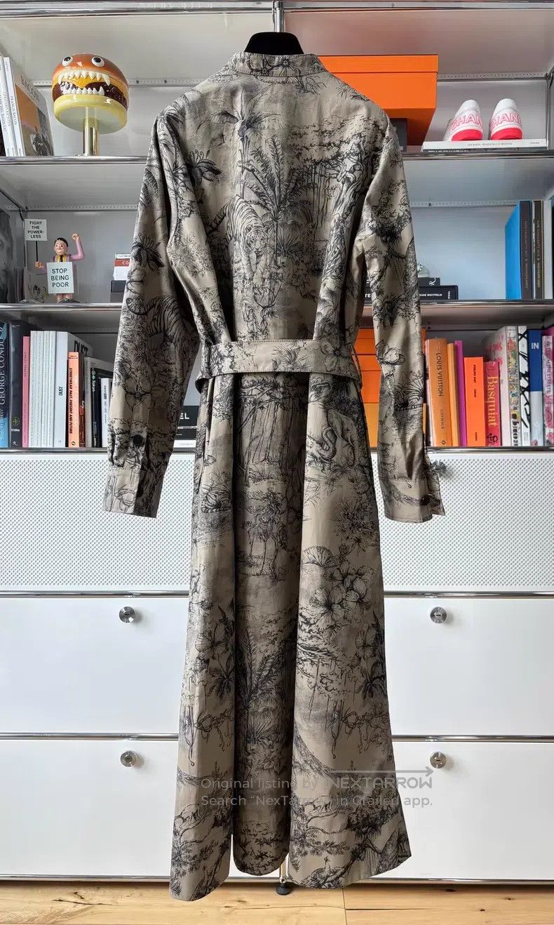 Dior Dior Printed Series Landscape Jungle Tied Dress Long Skirt Size XS / US 0-2 / IT 36-38 - 2 Thumbnail
