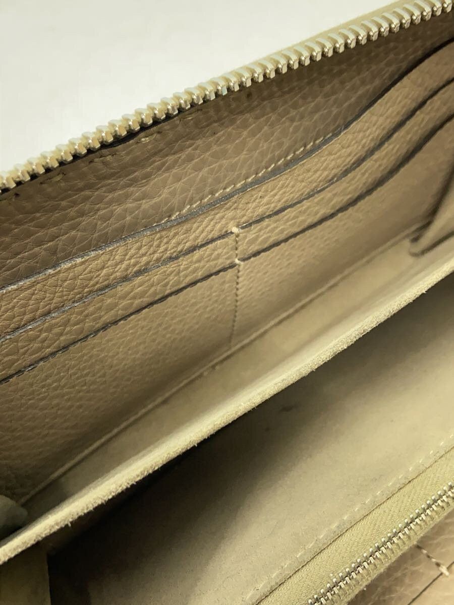 Fendi Fendi Leather Long Wallet Beige Size ONE SIZE - 6 Thumbnail