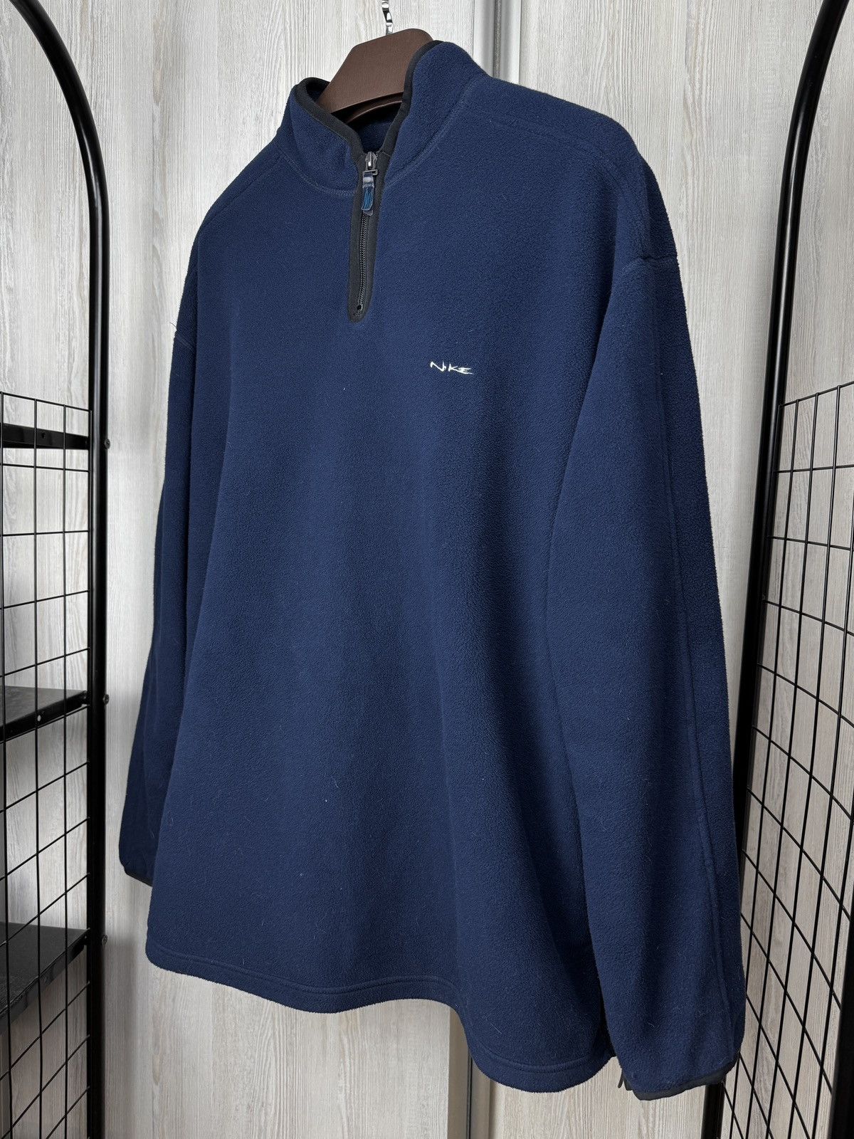 Nike Nike vintage y2k 1/4 zip teddy fleece pullover sweatshirt Size US XL / EU 56 / 4 - 5 Thumbnail