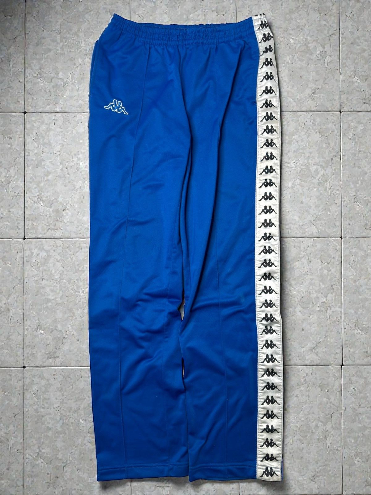 Kappa Vintage blue kappa sweatpants trackpants swag y2k retro 00s Size US 30 / EU 46 - 1 Thumbnail