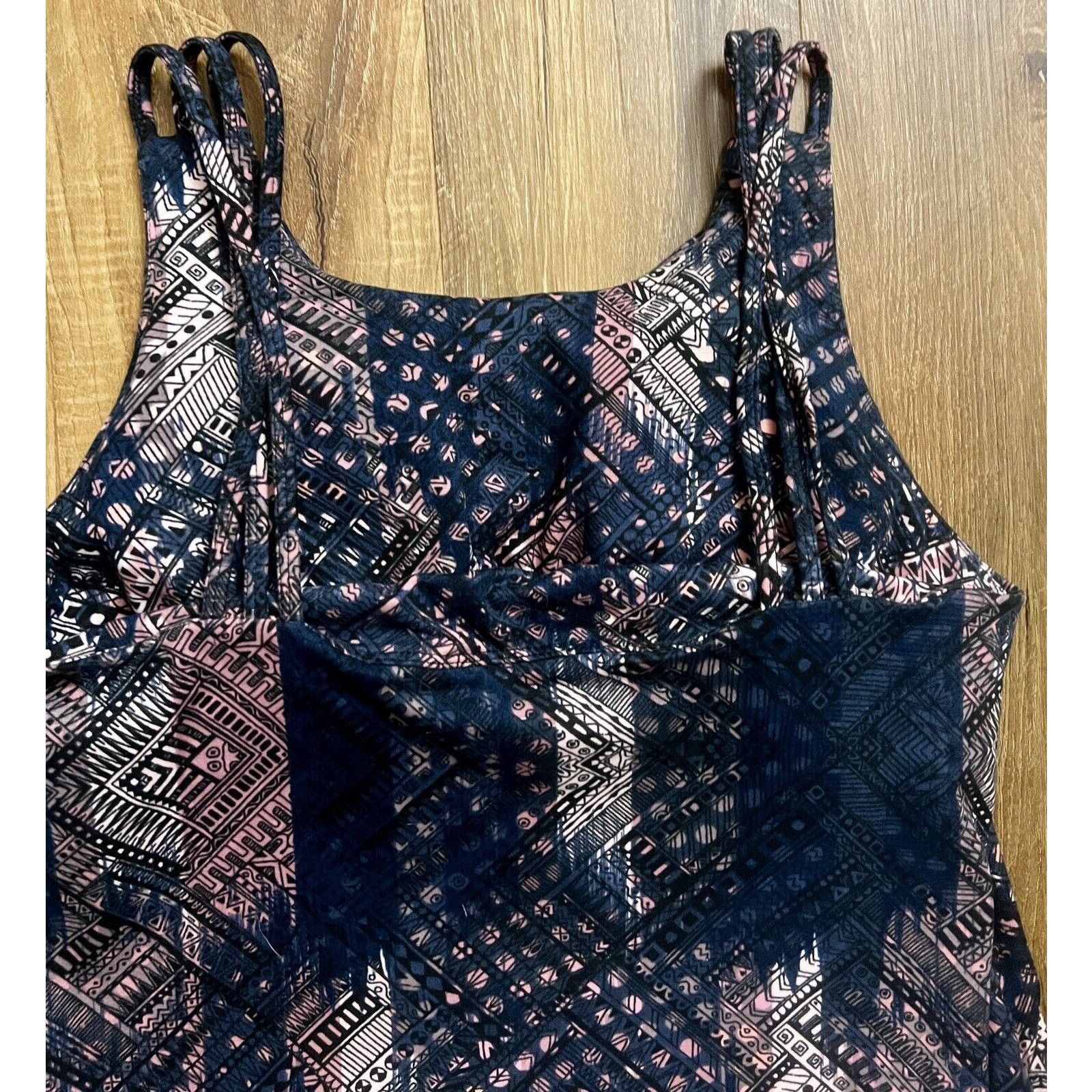 Other Kyodan Outdoor Leaf Print Mini Dress, Women's Size L Pockets Size L / US 10 / IT 46 - 7 Thumbnail