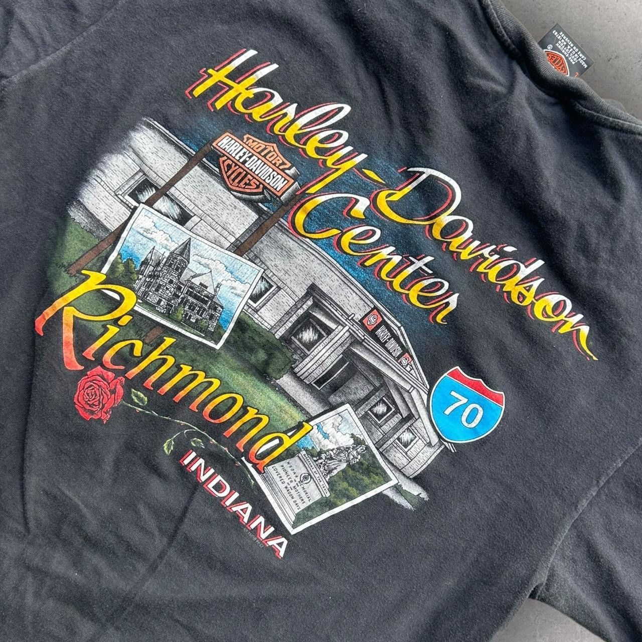 Harley Davidson 1998 Harley Tee Size US L / EU 52-54 / 3 - 3 Thumbnail