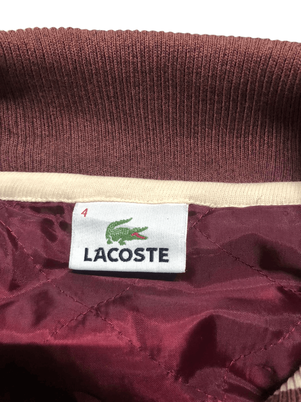 Lacoste Lacoste Velvet Sweater Zipper Jacket Sunfaded Distressed Size US L / EU 52-54 / 3 - 13 Thumbnail