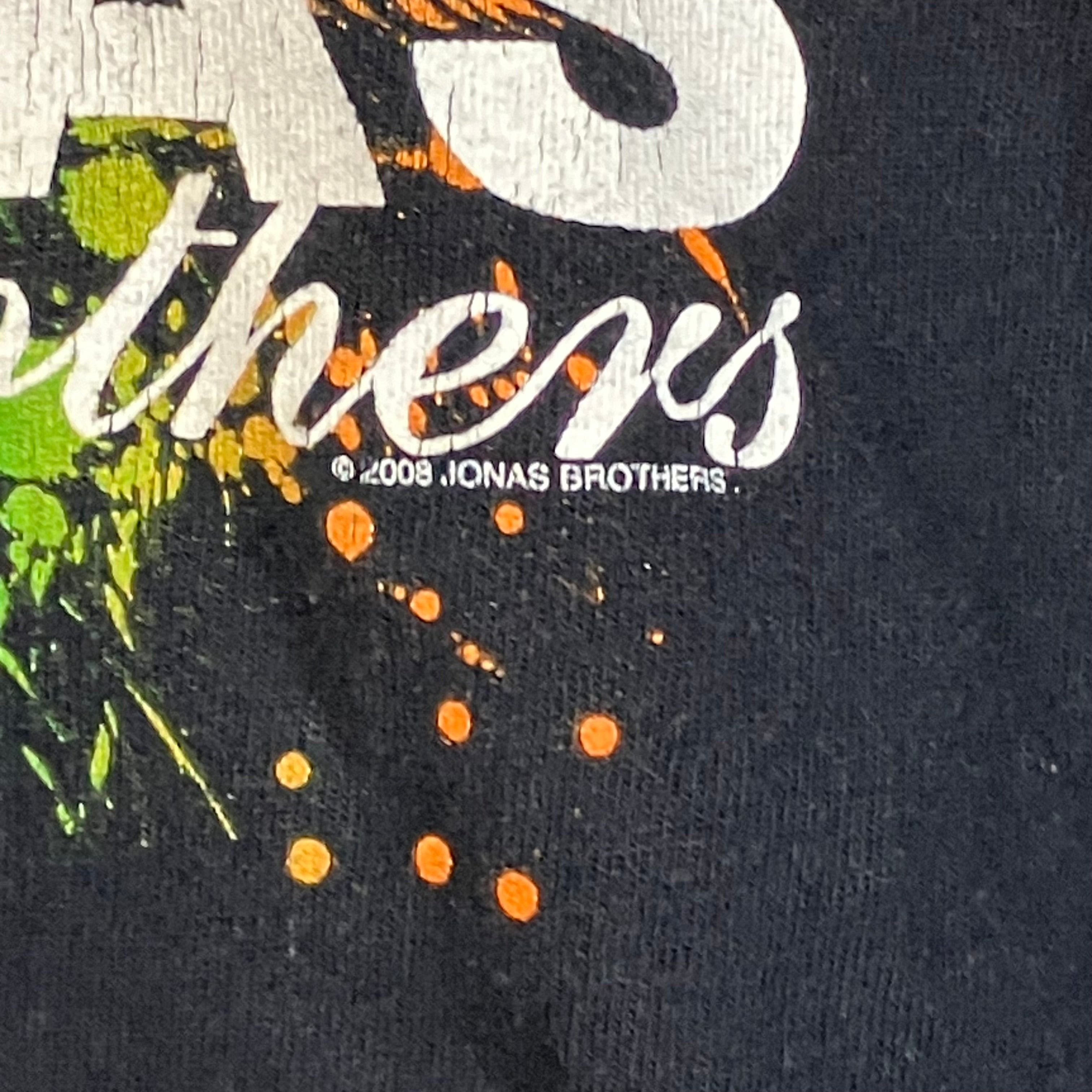 Vintage 2009 Jonas Brothers The Burning Up Tour Tee Size S Size US S / EU 44-46 / 1 - 4 Thumbnail