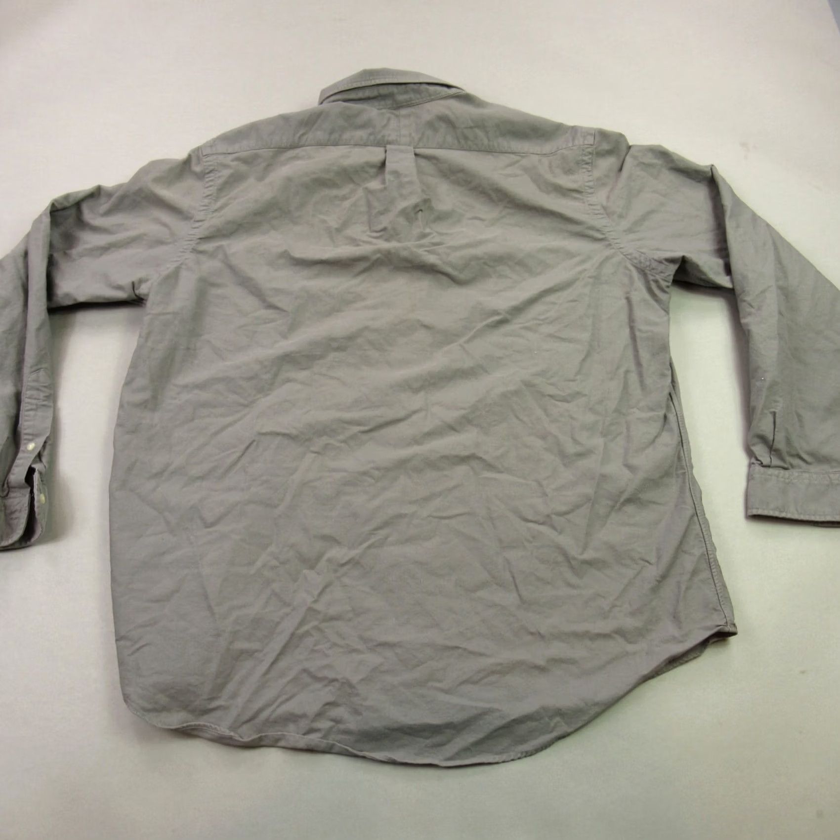Polo Ralph Lauren Ralph Lauren Shirt Mens 2XL Long Sleeve Lightweight Button Front Gray Classic Size US XXL / EU 58 / 5 - 7 Thumbnail