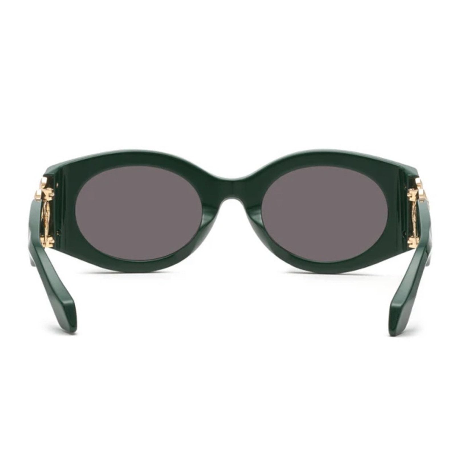 Roberto Cavalli New! Roberto Cavalli SRC064 0D80 Elegant Green Sunglasses Size ONE SIZE - 6 Thumbnail