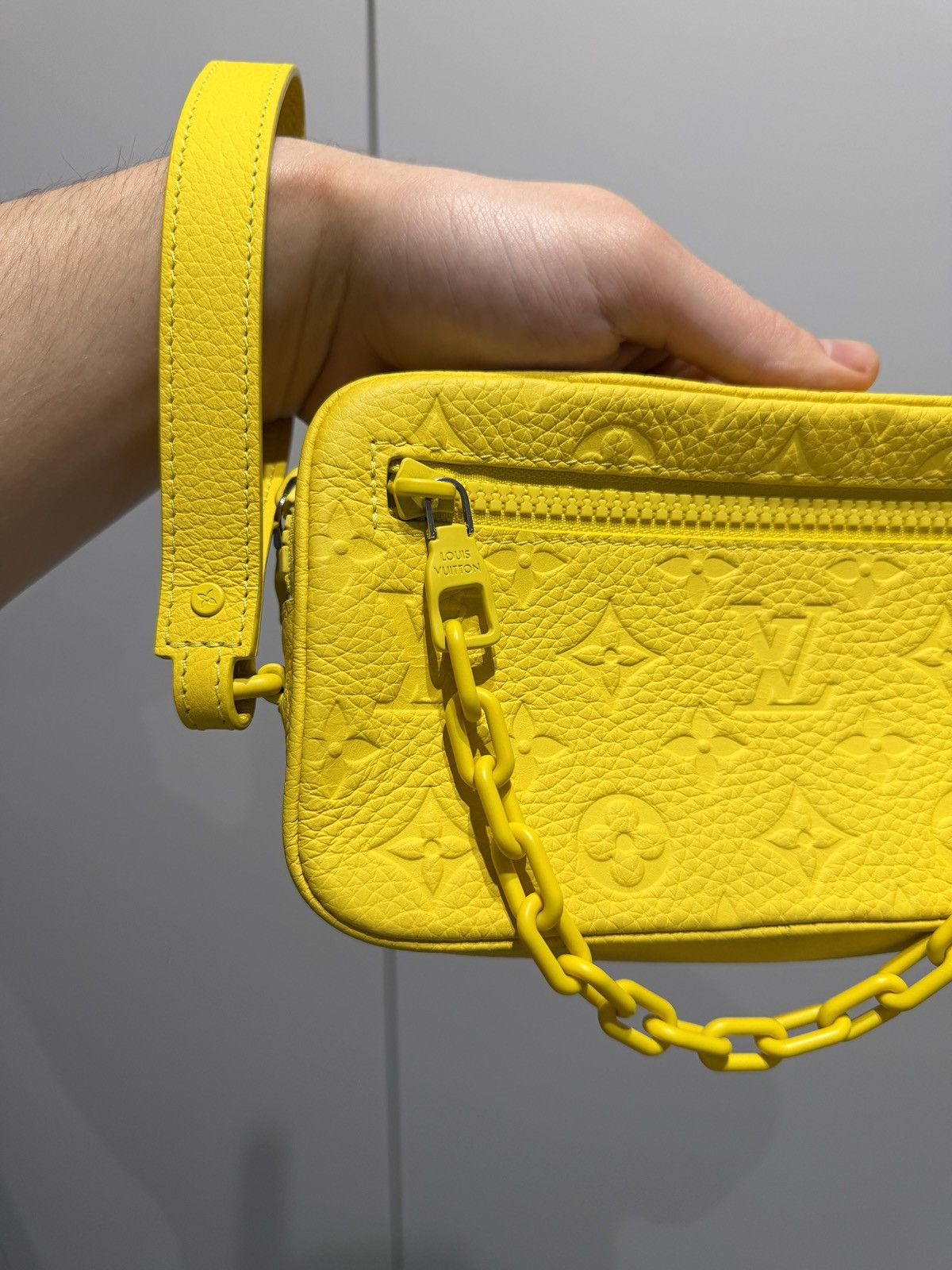 Louis Vuitton LOUIS VUITTON Monogram Taurillon Pochette Volga Clutch Bag Size ONE SIZE - 4 Thumbnail