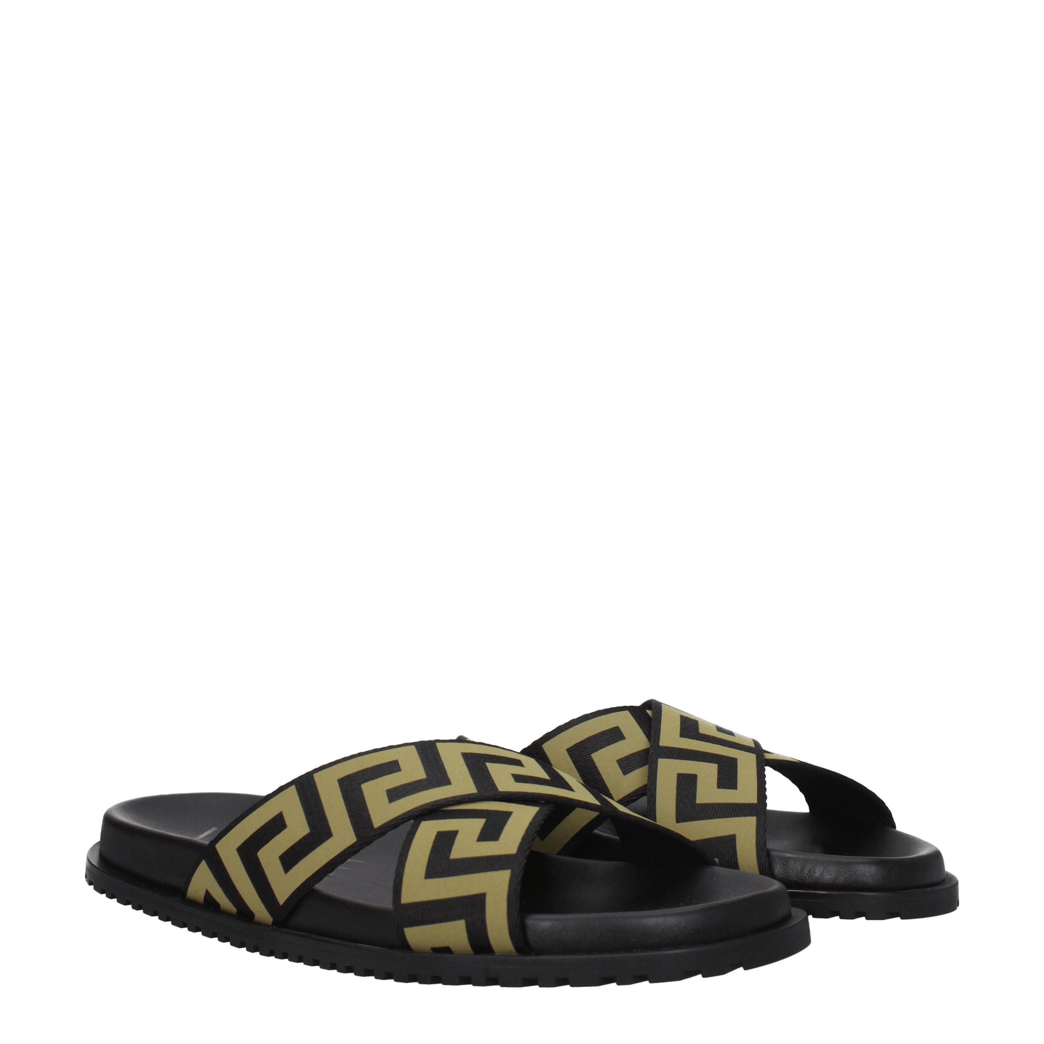 Versace Slippers in Textile Size US 7.5 / EU 40-41 - 1 Thumbnail