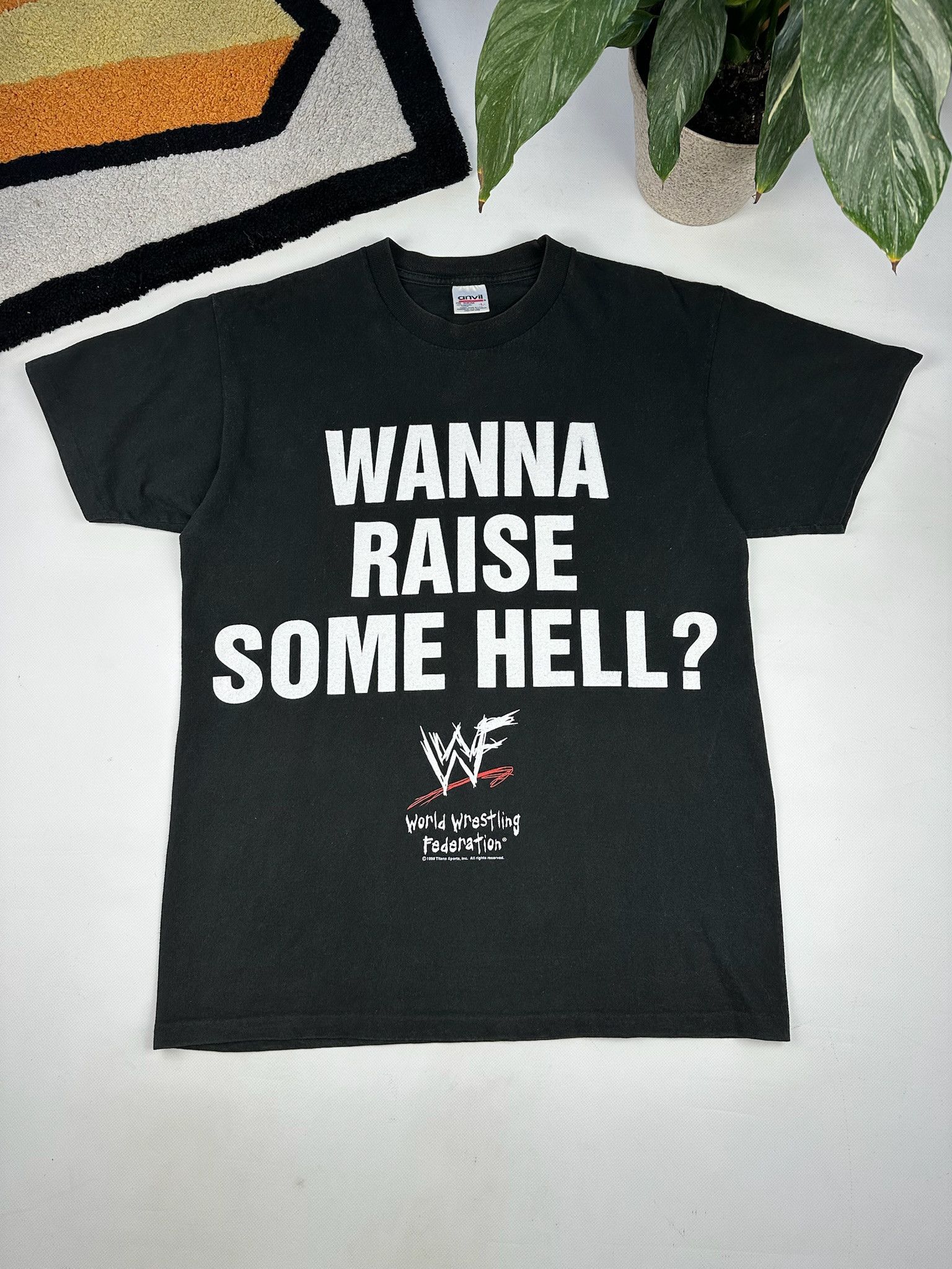 Vintage T-shirt Stone Cold Steve Austin vintage 90s Size US L / EU 52-54 / 3 - 2 Thumbnail