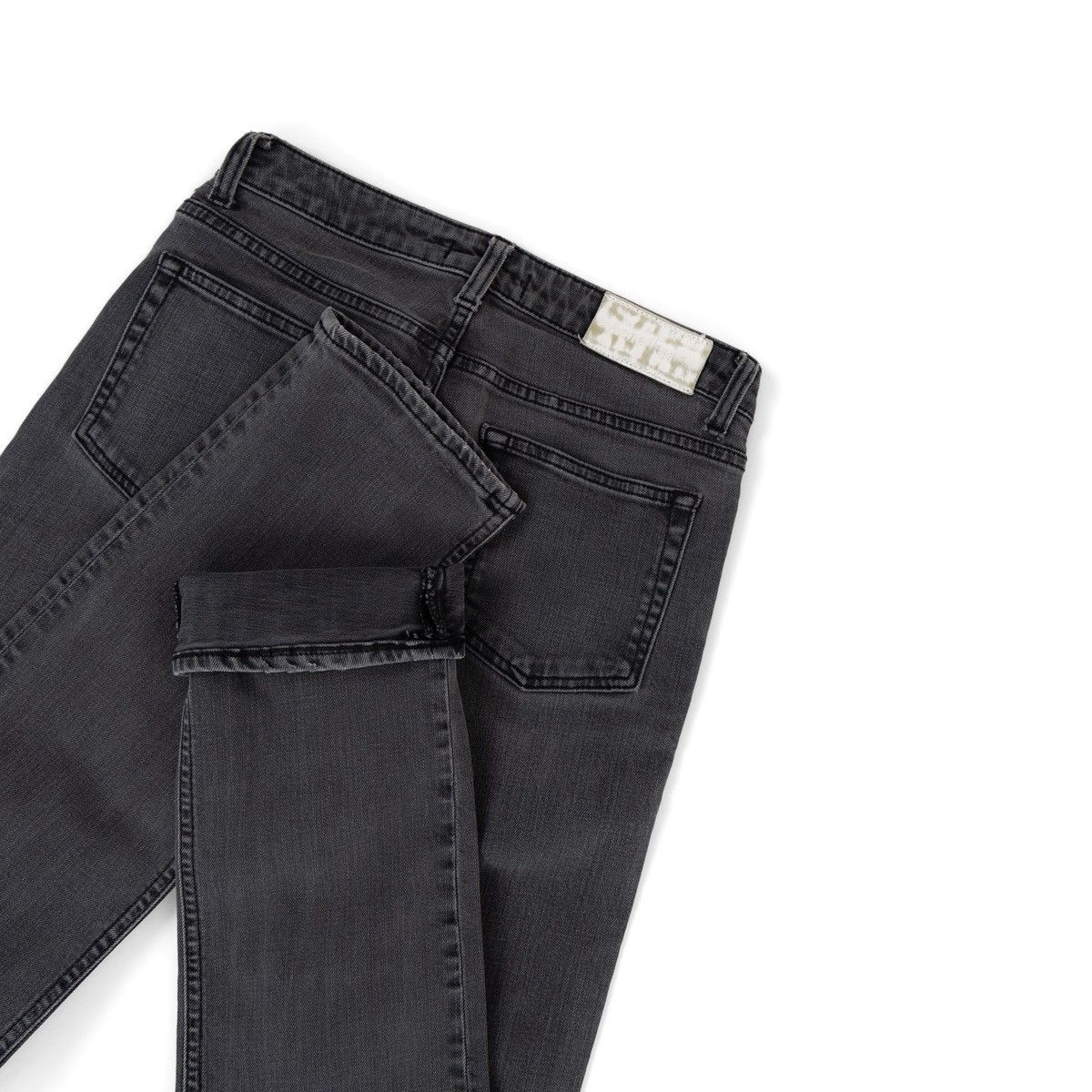 Acne Studios Acne Jeans Womens Gray Vintage Denim Straight Slim Fit Size 27" / US 4 / IT 40 - 4 Thumbnail