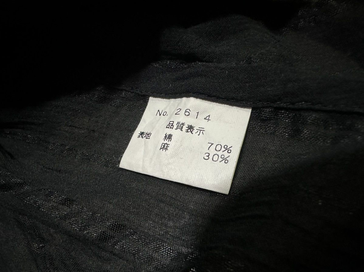 Japanese Brand 🔥Rare Goth Y2K Chiyuki Ruffled Bondage Blouse See Through Size S / US 4 / IT 40 - 9 Thumbnail