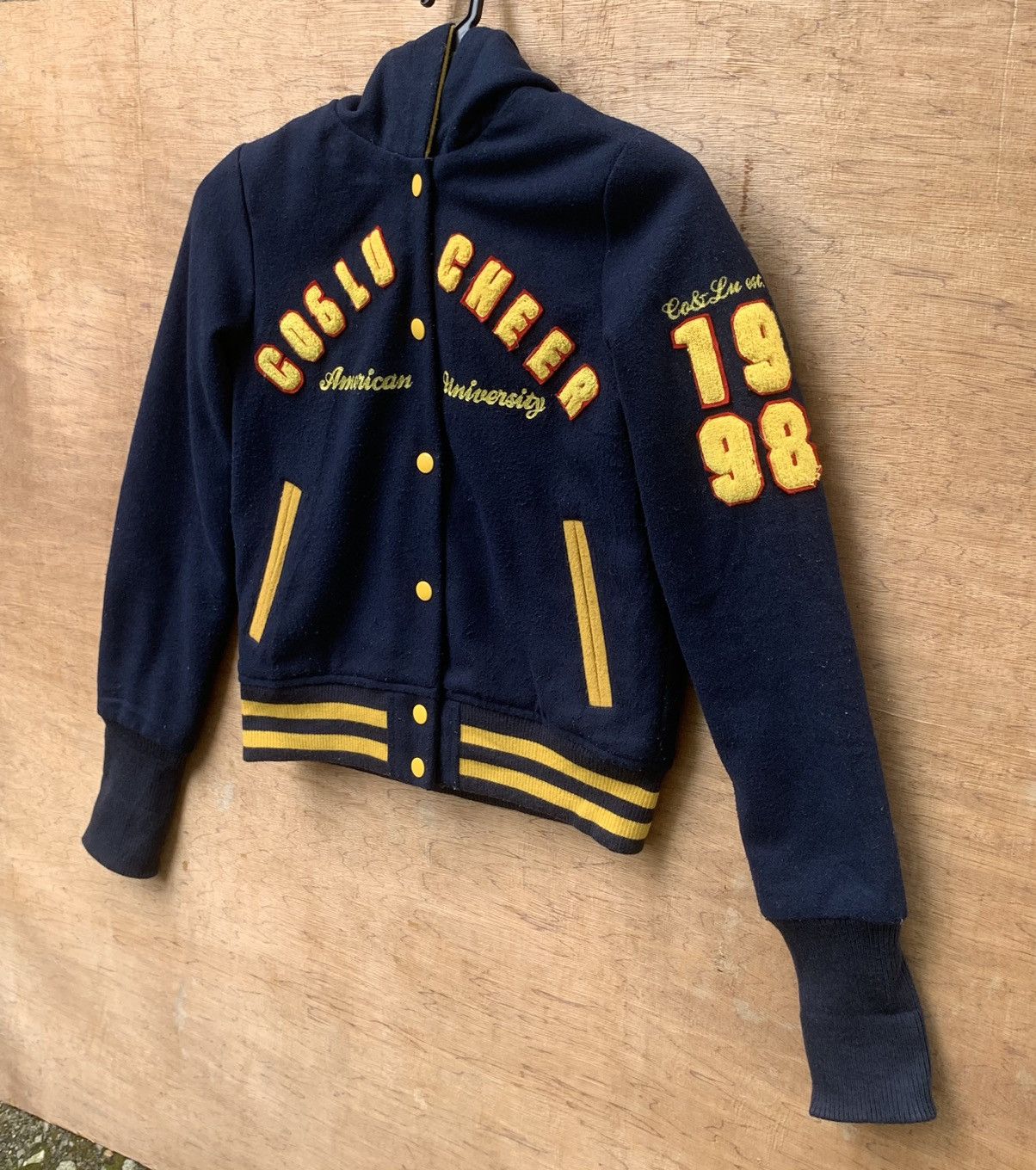 Hysteric Glamour Co&Lu Cheer American University Varsity Hoodie Jacket Size M / US 6-8 / IT 42-44 - 7 Thumbnail
