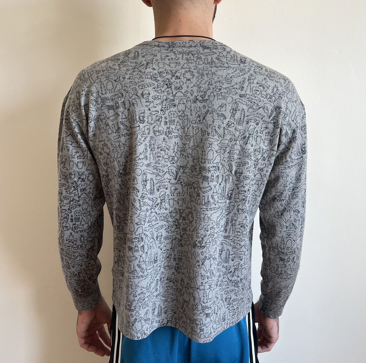 Comme des Garcons AW2003 Rare Comme Des Garcons Homme Wool Sweater Size US M / EU 48-50 / 2 - 5 Thumbnail