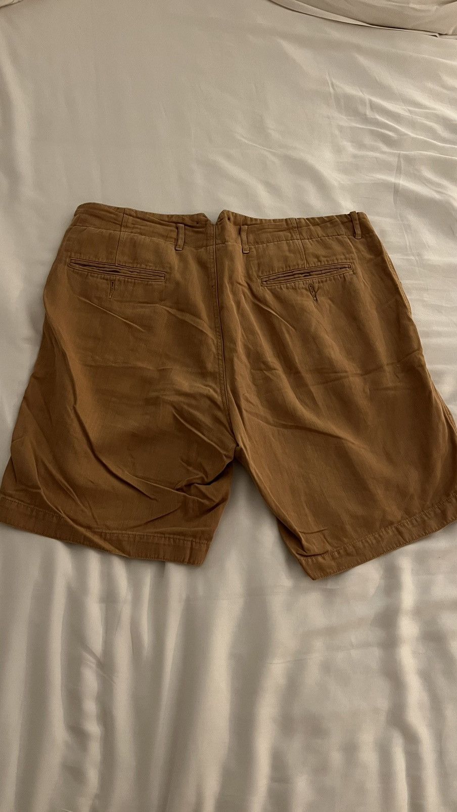 Wallace & Barnes Brown Linen Shorts Size US 36 / EU 52 - 3 Thumbnail