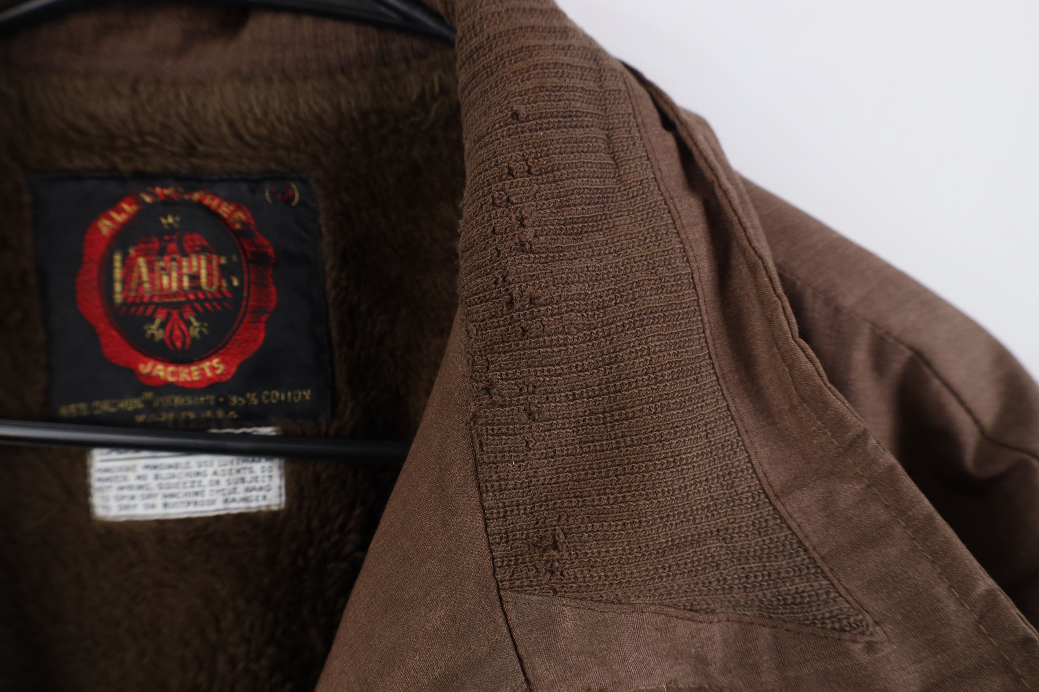 Vintage Vintage 50s 60s Streetwear Lined All Weather Coat Jacket USA Size US XXL / EU 58 / 5 - 4 Thumbnail