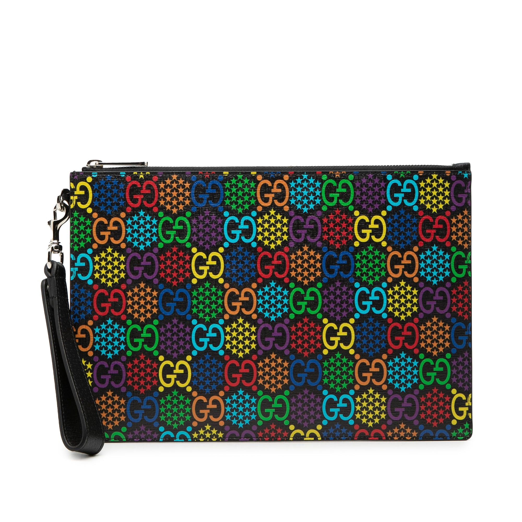 Gucci GG Supreme Psychedelic Zip Clutch Size ONE SIZE - 1 Thumbnail