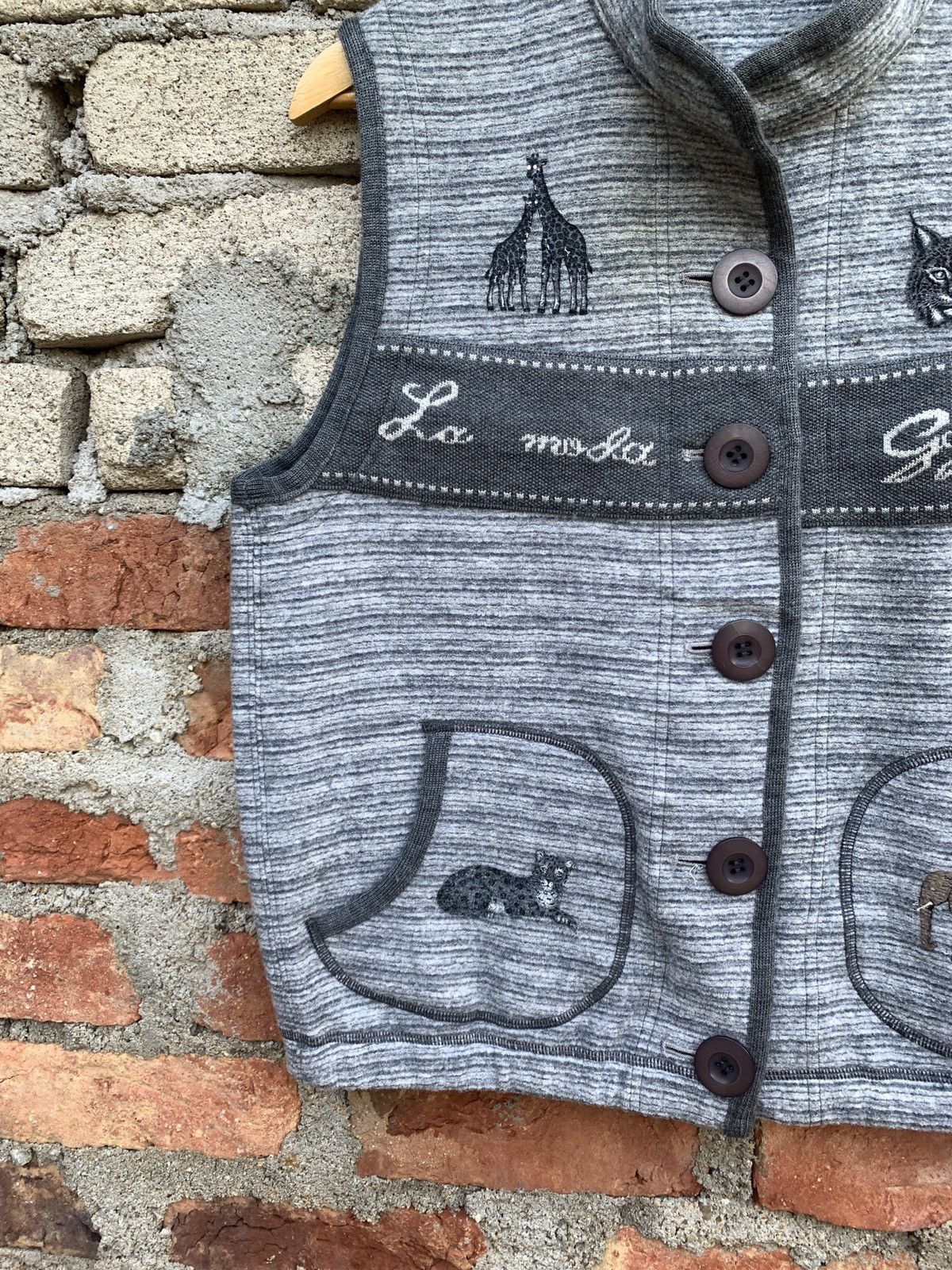 Vintage Lamoda Goji Wool Vest Nice Design