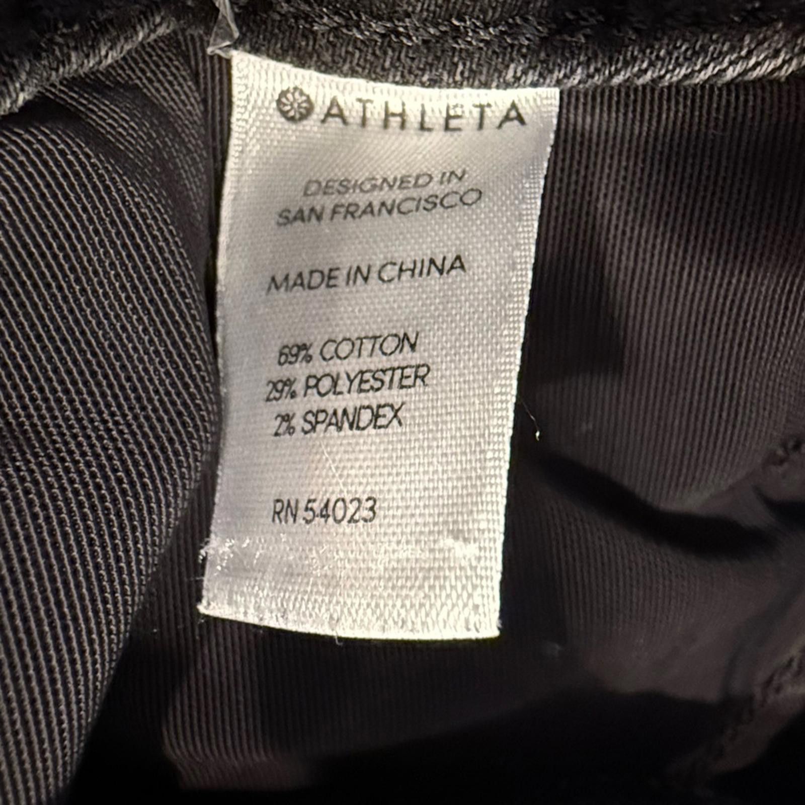 Other Athleta burnout black distressed skinny jeans SZ 0 Size 25" / US 0 / IT 36 - 5 Thumbnail