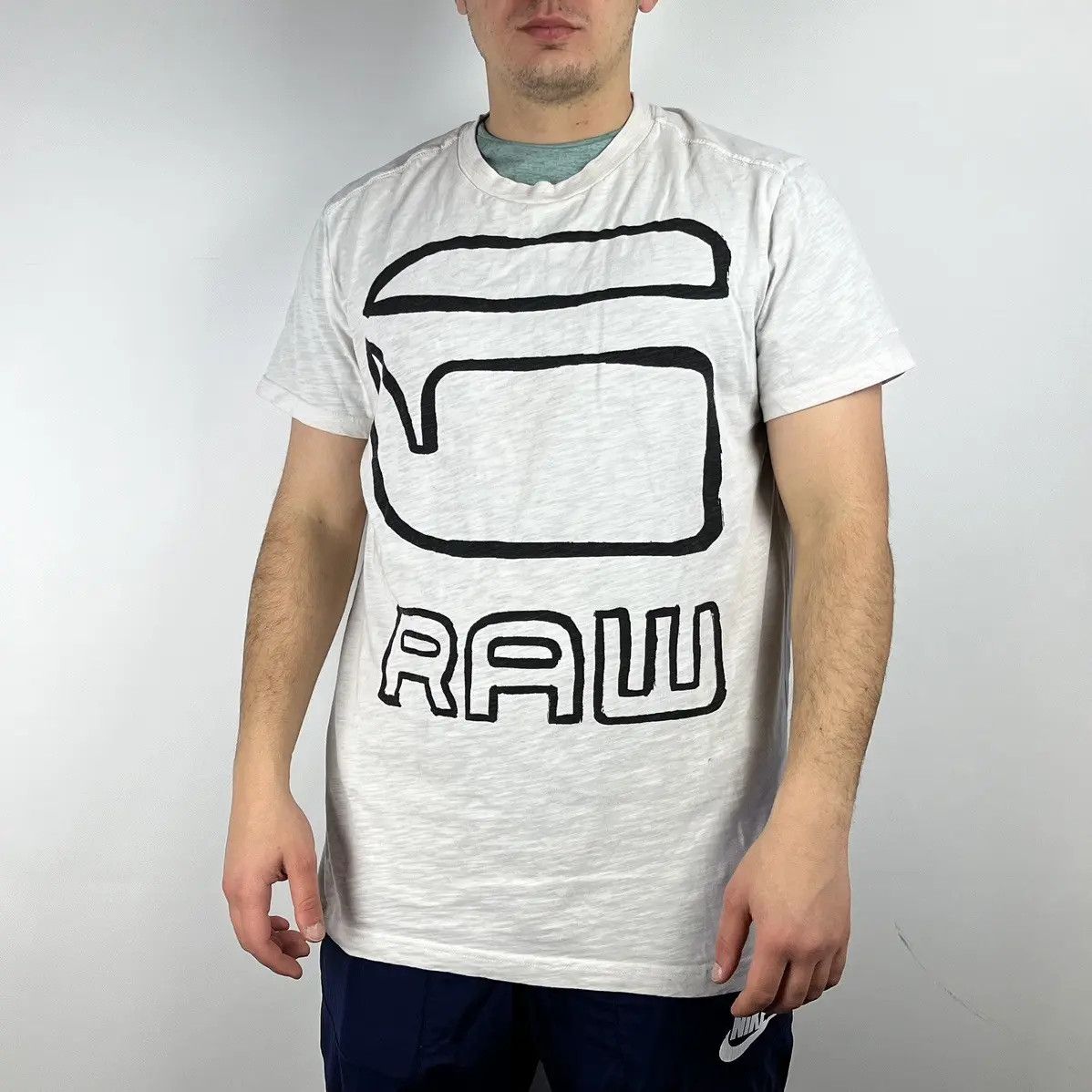 G-Star G-star raw Tshirt big logo size Large Size US L / EU 52-54 / 3 - 1 Thumbnail