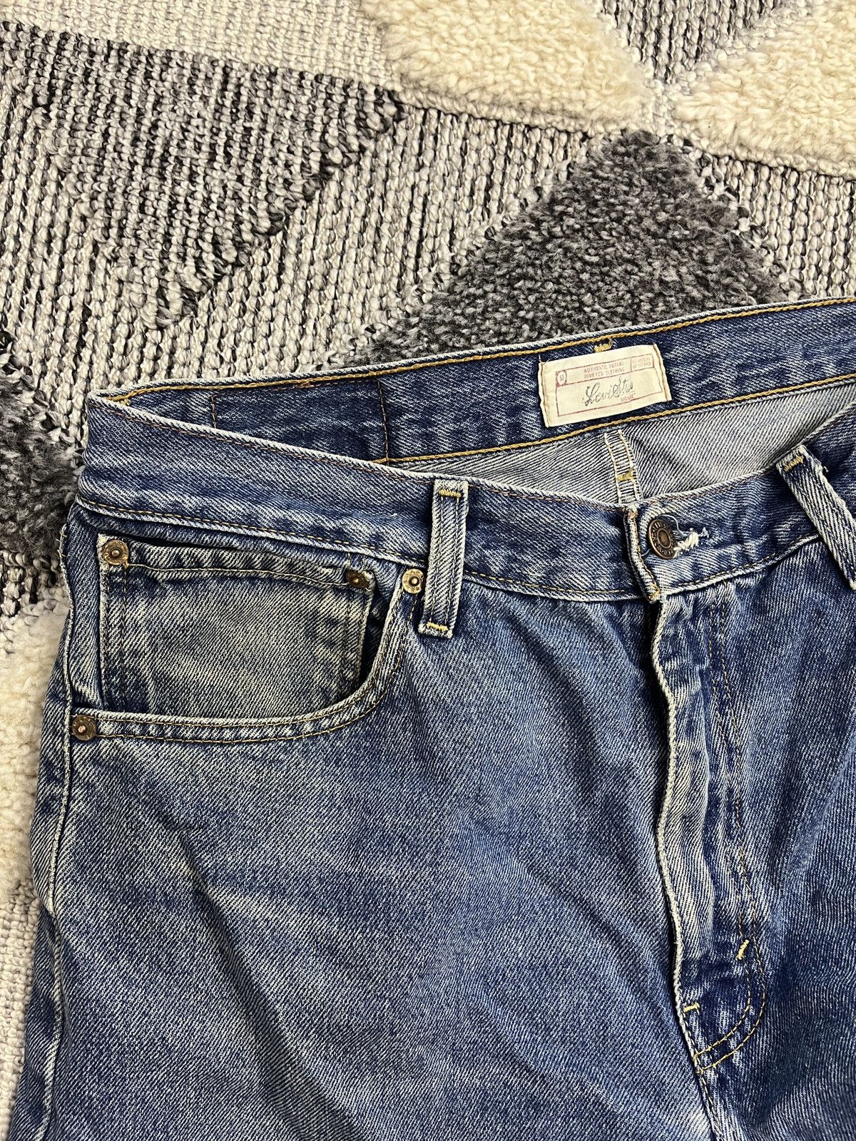 Levi's × Levi's Vintage Clothing × Vintage Levi’s Vintage Denim Jeans Pants Size US 38 / EU 54 - 2 Thumbnail
