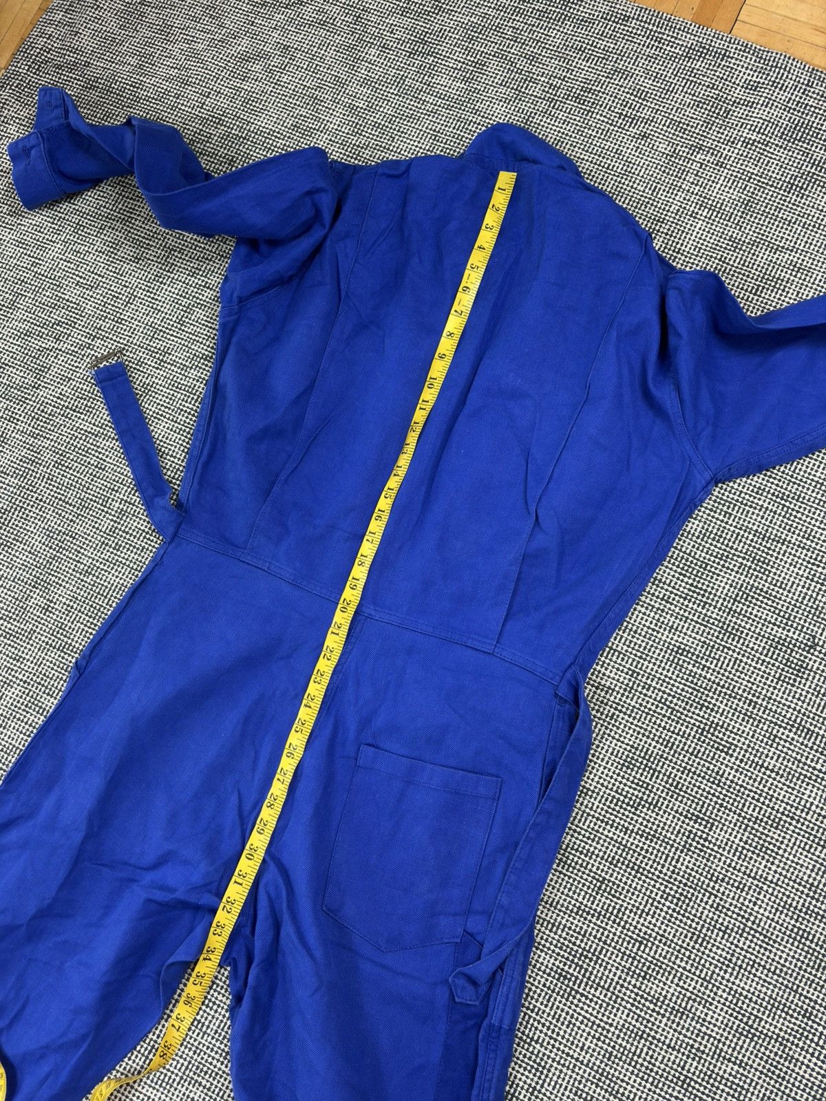 Le Laboureur 70s vintage made in france chore coveralls jumpsuit sanfor Size US M / EU 48-50 / 2 - 16 Thumbnail