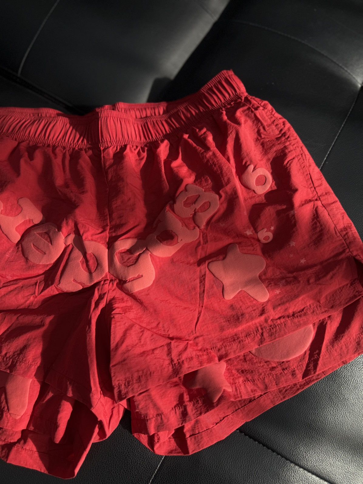 Sp5der Sp5der Double Layer STAR Shorts Size Large (NEW) Red Size US 31 - 2 Thumbnail
