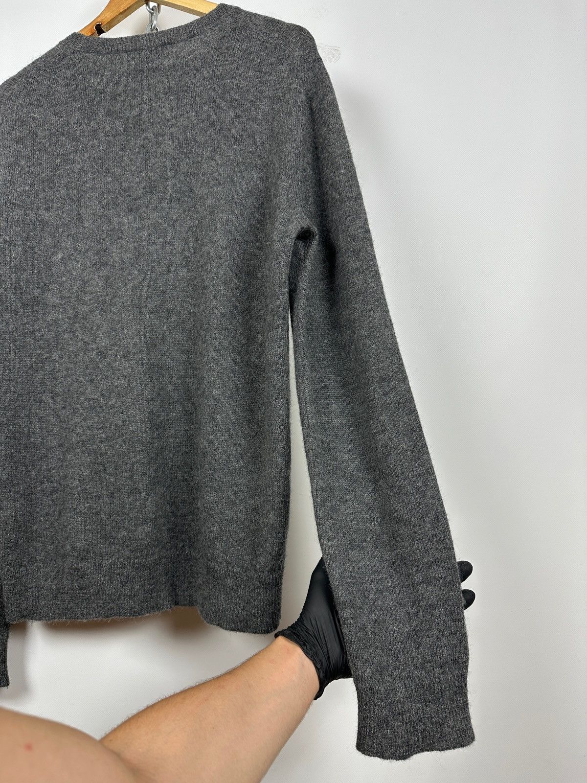 Prada Prada Gray Alpaca Wool Sweater Size US L / EU 52-54 / 3 - 20 Thumbnail