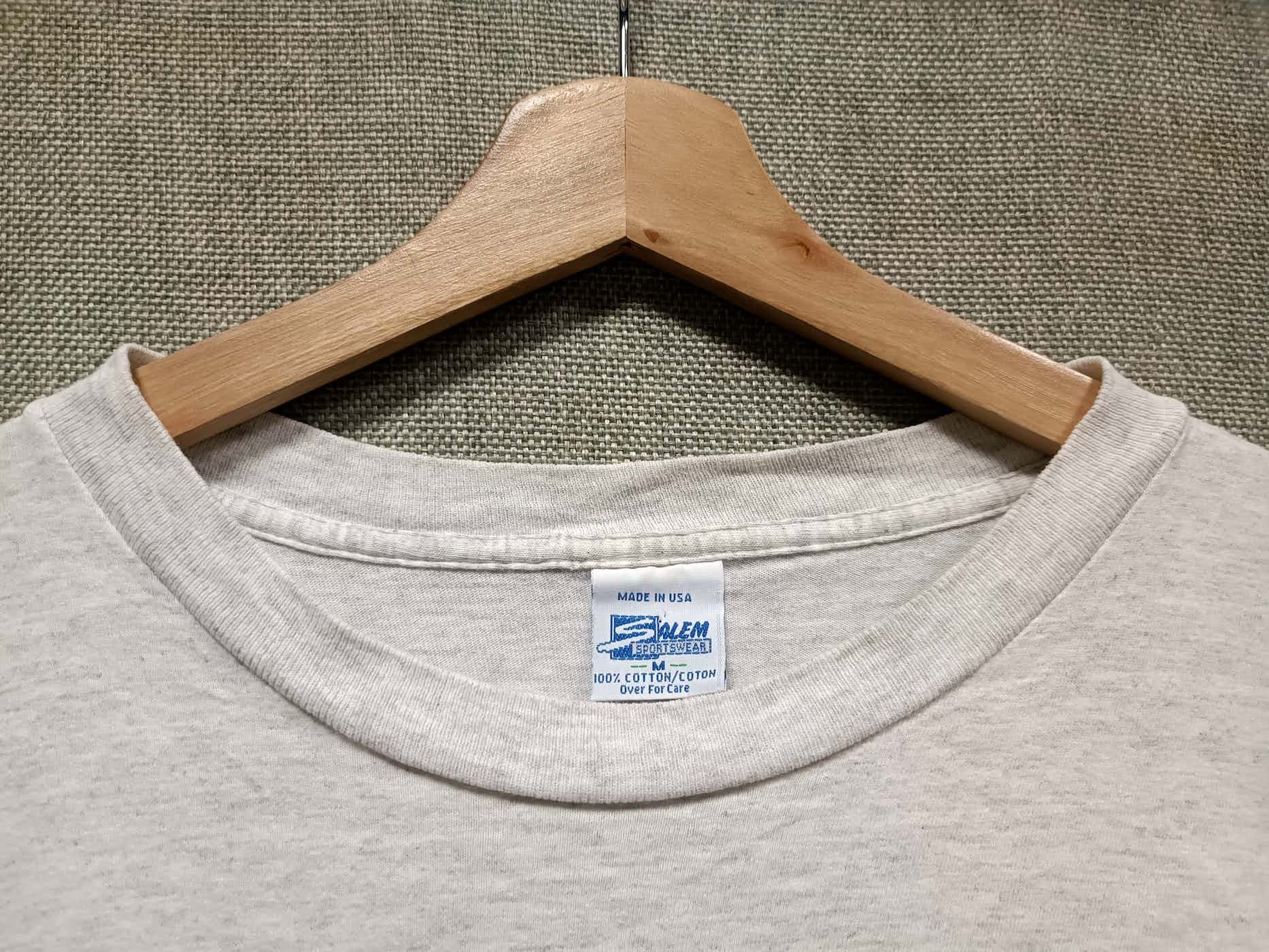 Salem Sportswear vintage 90s t shirt nba Utah Jazz made in usa Size US M / EU 48-50 / 2 - 4 Thumbnail