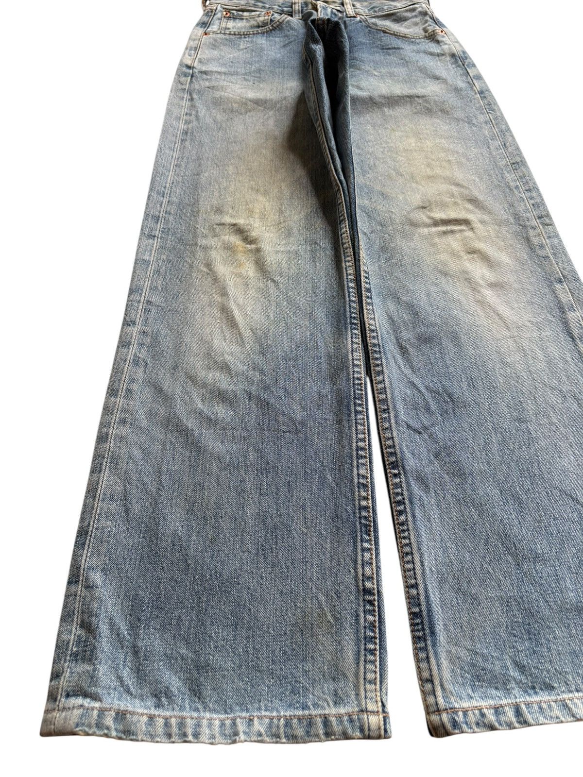 Levi's × Levi's Vintage Clothing Vintage 90s Levis 504 Mud Wash Loose Baggy Jeans Size US 27 - 6 Thumbnail