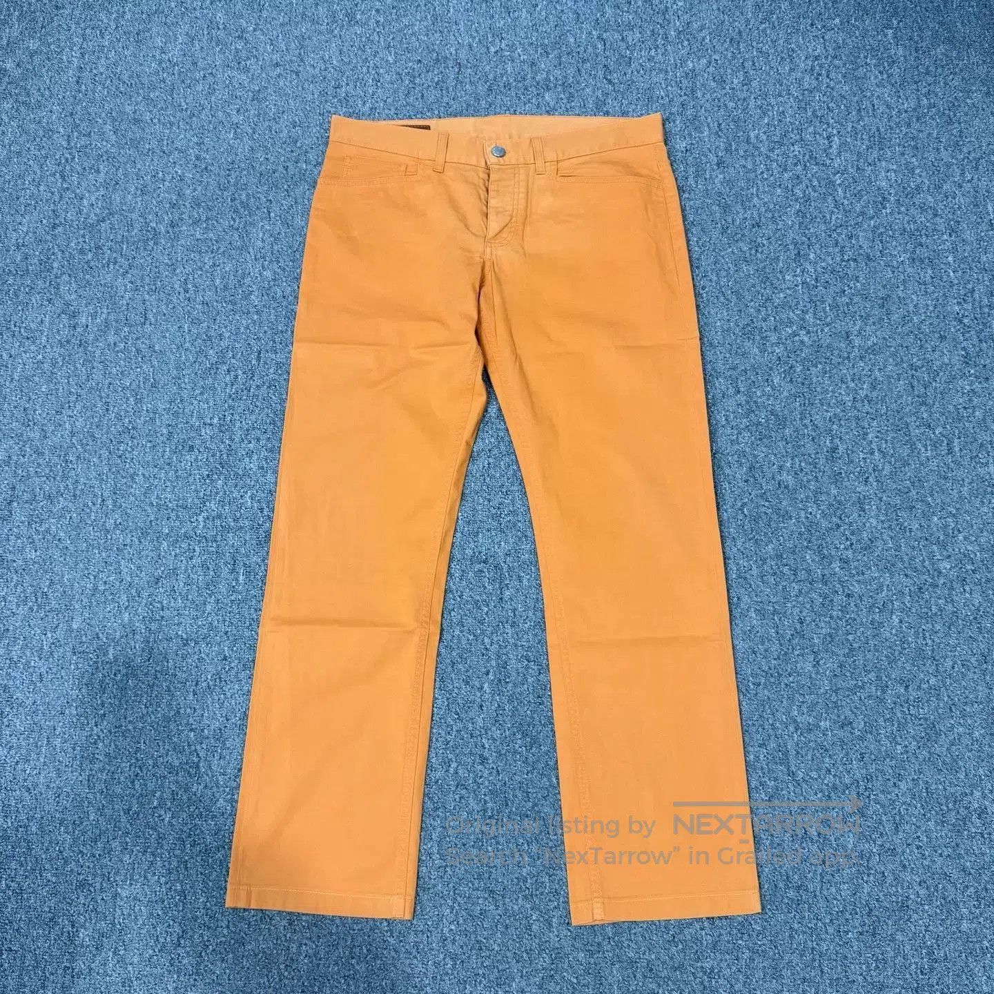 Hermes Orange Casual Pants Size 26. Size US 26 / EU 42 - 1 Thumbnail