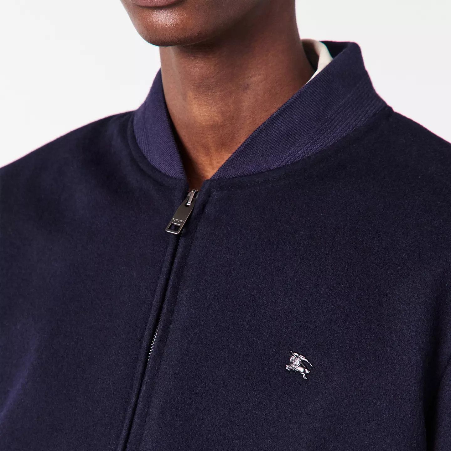 Burberry o1g2r1mq0426 Structured Bomber Jacket in Navy Size US M / EU 48-50 / 2 - 5 Thumbnail