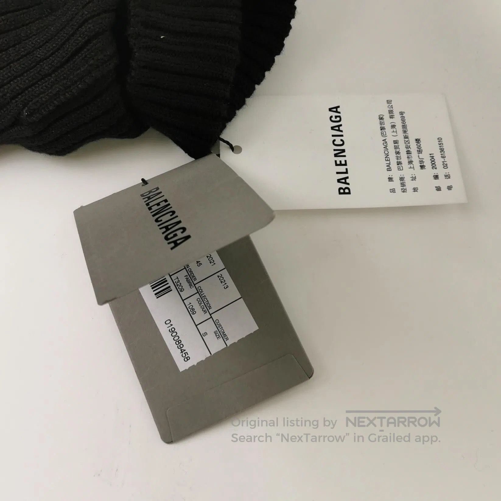 Balenciaga Balenciaga S Striped Black Gray Cardigan. Size US S / EU 44-46 / 1 - 3 Thumbnail