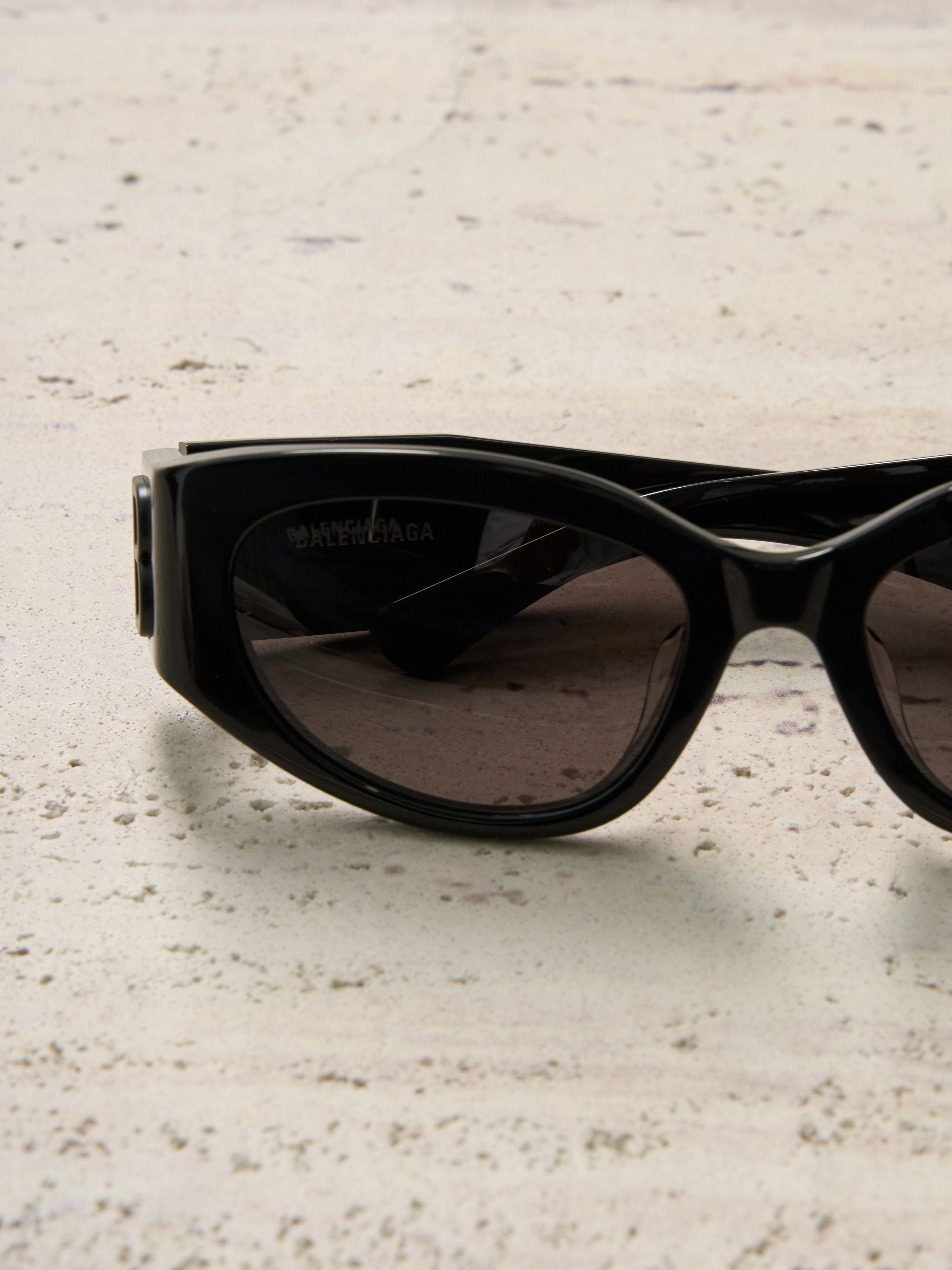 Balenciaga BALENCIAGA BB0324SK 001 Sunglasses BLACK GREY Size ONE SIZE - 10 Thumbnail