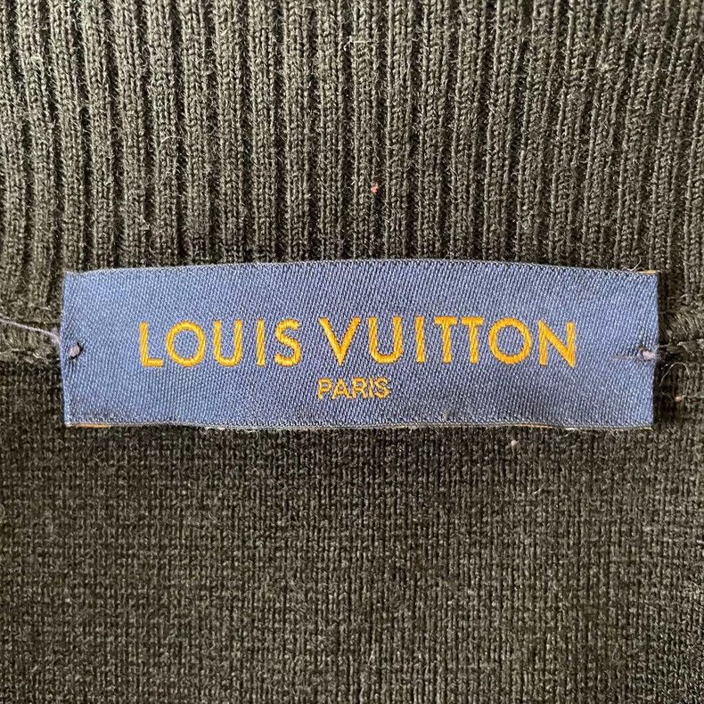Louis Vuitton Louis Vuitton Earth Embroidered Knit Wool Panel Jacket 2501 Size US S / EU 44-46 / 1 - 5 Thumbnail