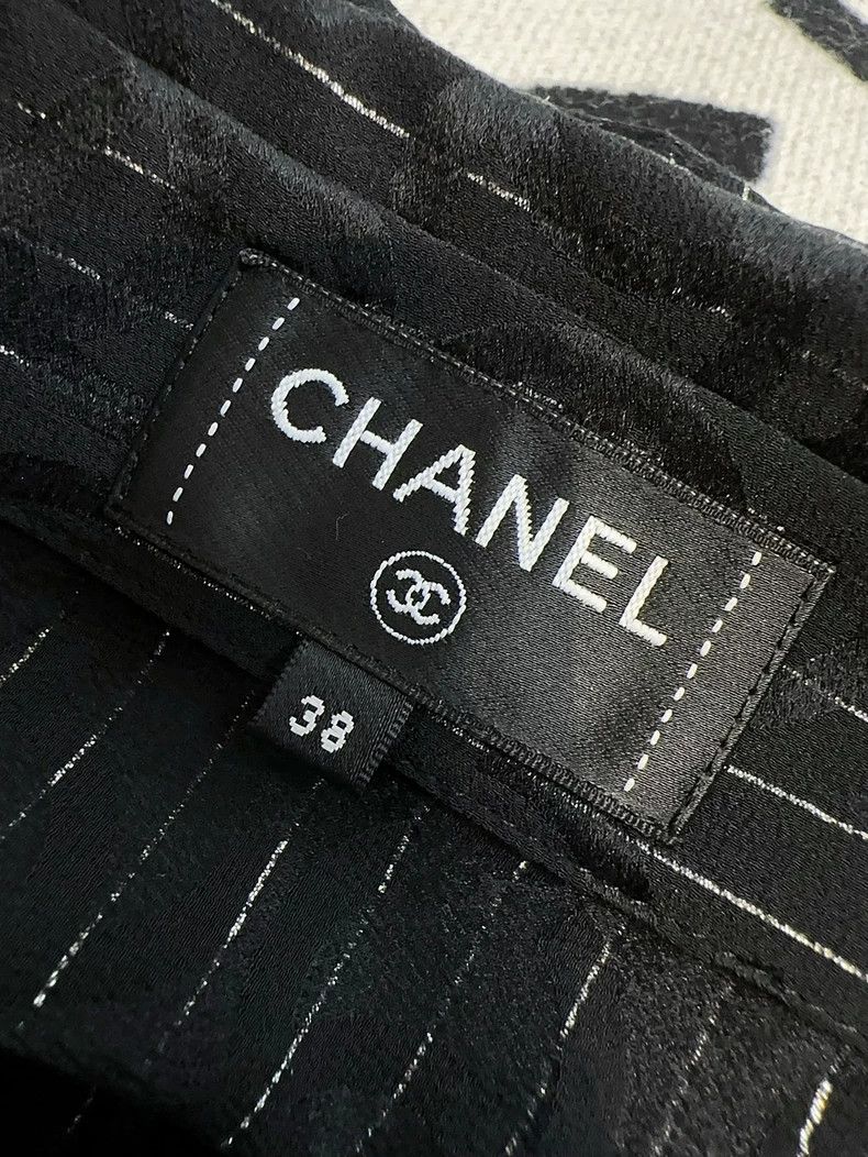 Chanel Chanel 23p spring and summer black dark double C fine glit Size XS / US 0-2 / IT 36-38 - 6 Thumbnail