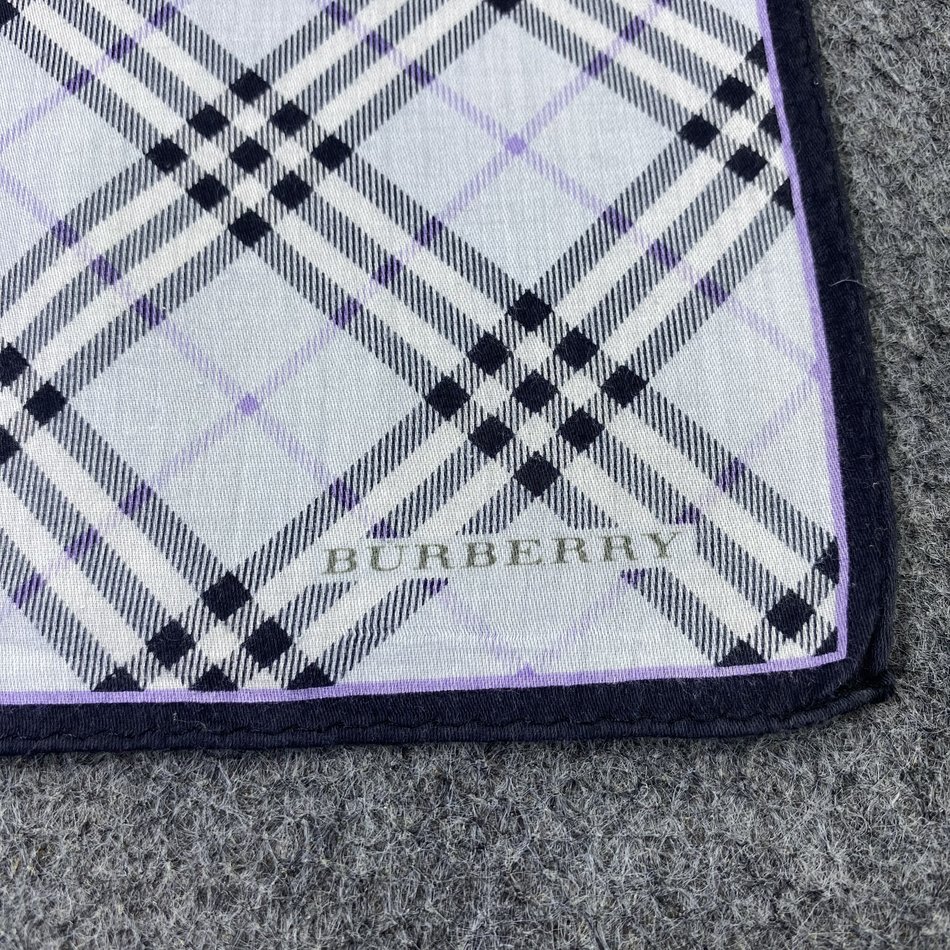 Burberry Burberry Handkerchief / Bandana / Neckerchief-B2257 Size ONE SIZE - 7 Thumbnail
