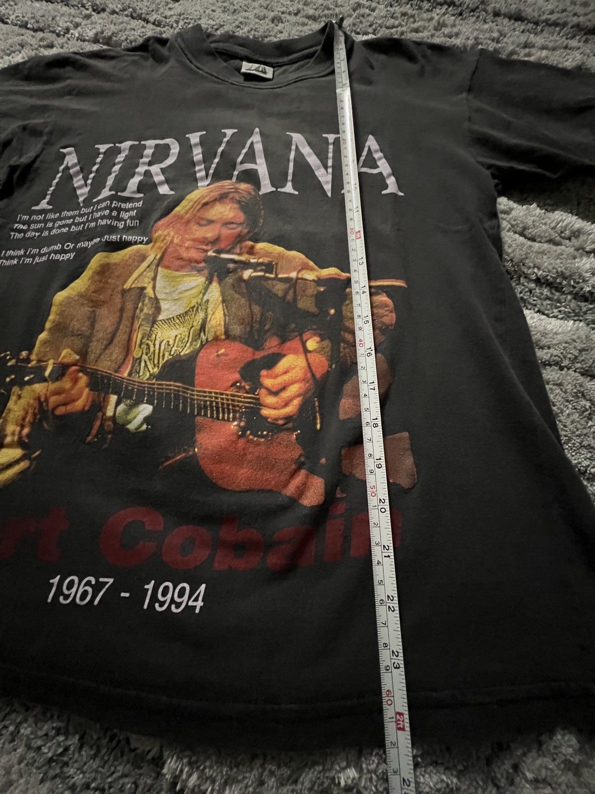 Vintage Vintage nirvana t shirt Size US S / EU 44-46 / 1 - 3 Thumbnail