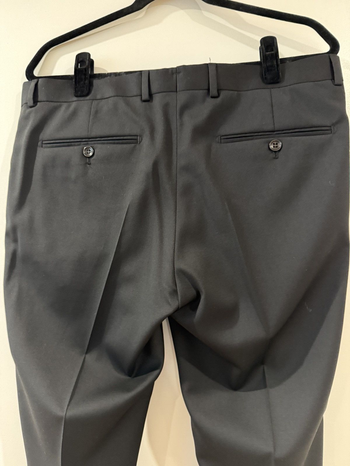 Vitale Barberis Canonico Brand New Vitale Barberis Canonico Black Wool Suit Size 40R - 9 Thumbnail