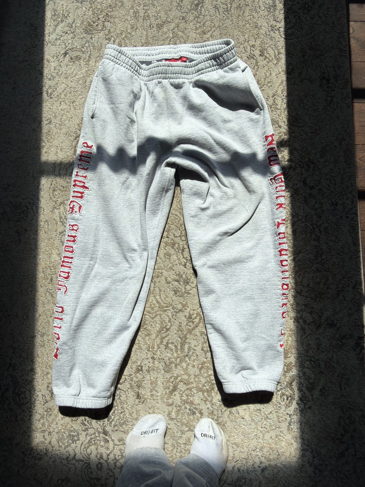 Supreme Supreme Nike Arc Sweatpant Heather Grey | Grailed