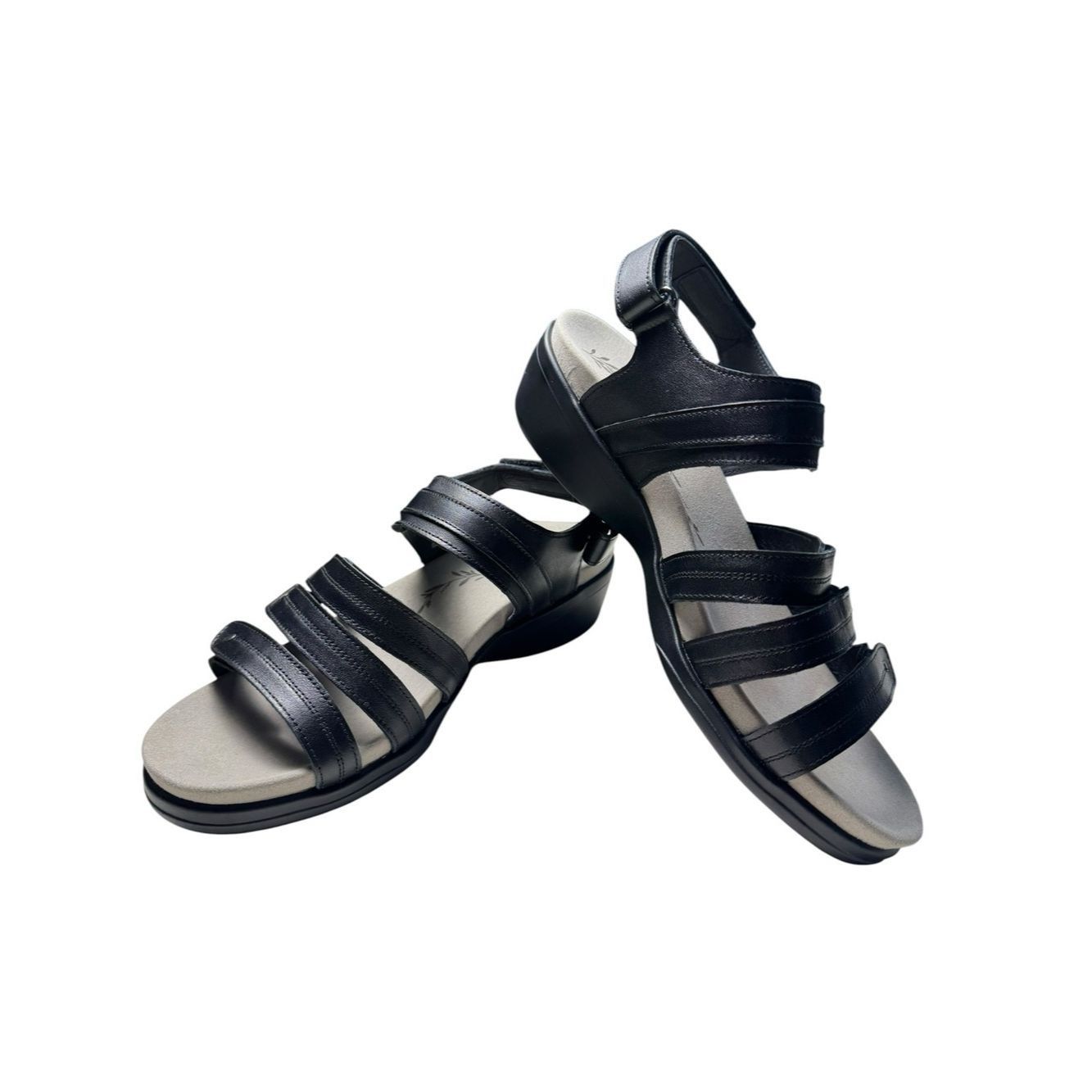 Other NWT New Propét Ainsley Wedge Black Sandals Size 11 Size US 11 / IT 41 - 2 Thumbnail