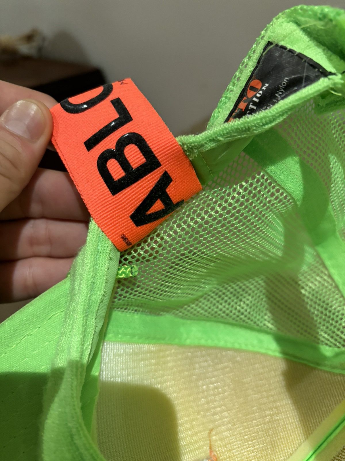 Off-White Off White Virgil Abloh Trucker Hat figure of speech Size ONE SIZE - 4 Thumbnail