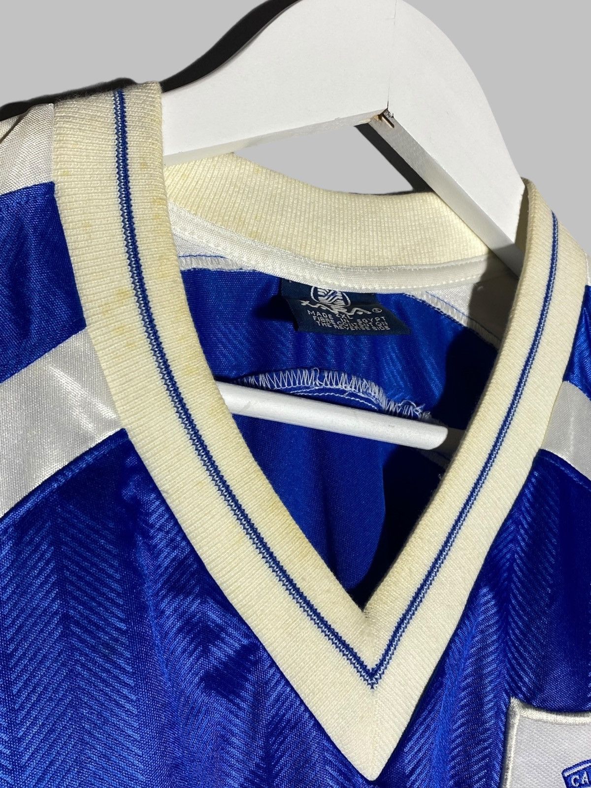 Vintage Vintage Cardiff City 1999 Home Football Shirt Soccer Jersey Size US XXL / EU 58 / 5 - 11 Thumbnail